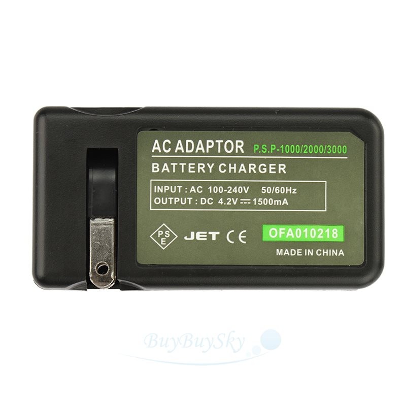 3600mAh 3.6V Battery replace For PSP 2000 3000 2001 Rechargeable / Wall Charger