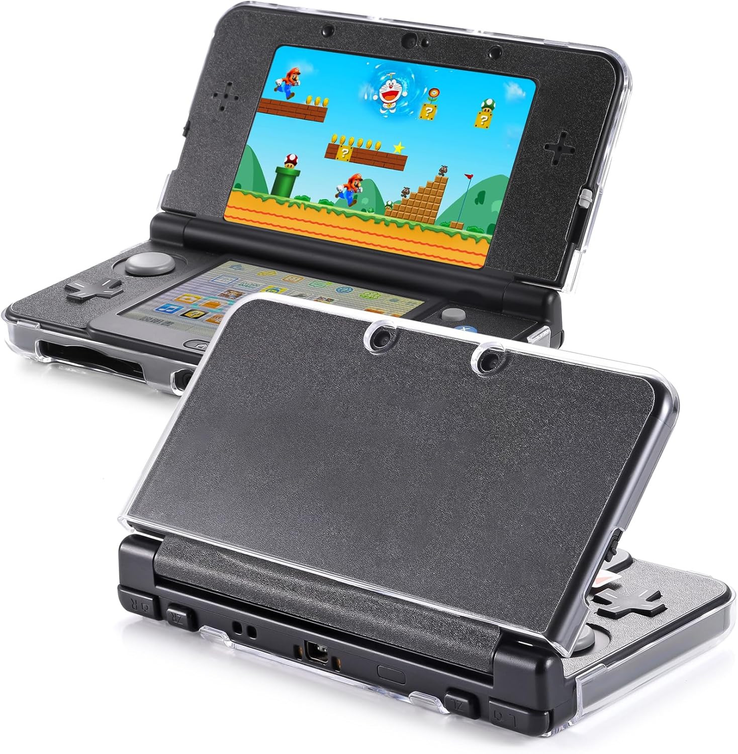 New 3DS Case – VSEER Ultra Clear Crystal Transparent Hard Shell Protective Case