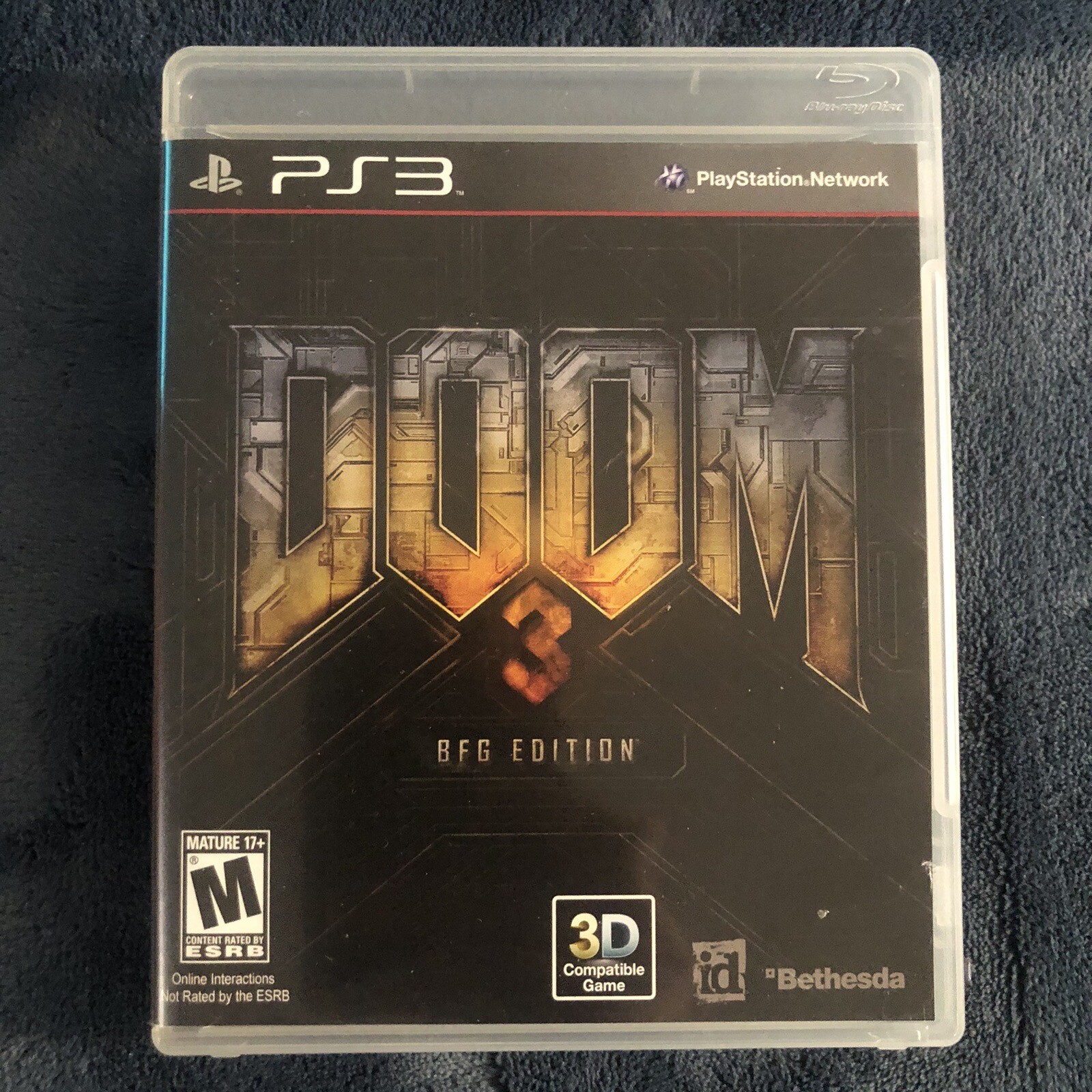 Doom 3 BFG Edition (Sony PlayStation 3, 2012) for PS3 Complete