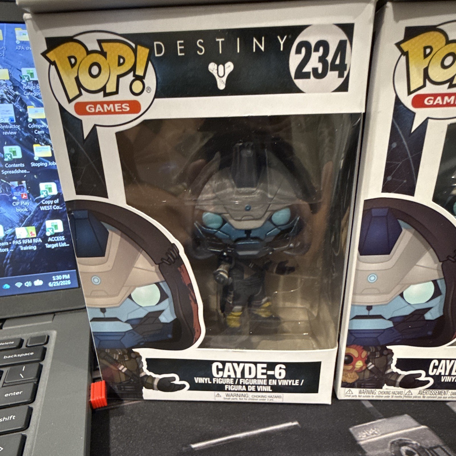 Funko Pop! Games Destiny Vinyl Figure Lot Zavala Atheon Osiris Glow GameStop