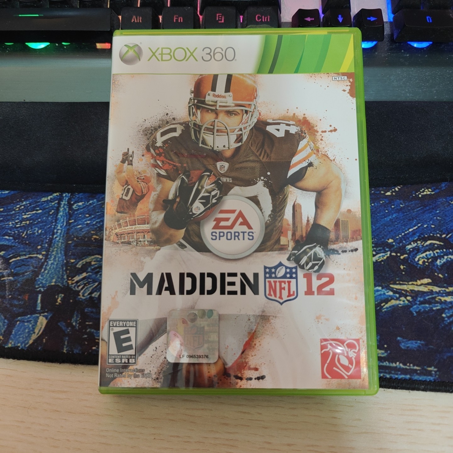 XBox 360 Madden 12, 3 Play Pack, Clean Working Disc, Codes Unscratched, CIB