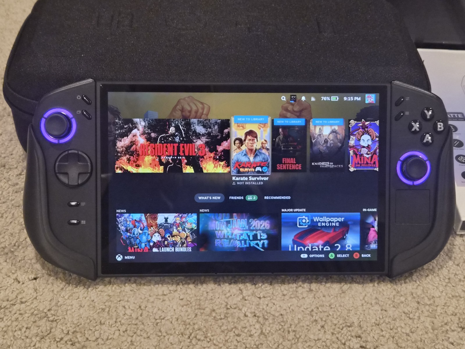 Lenovo Legion Go 2 AMD Ryzen Z2 Extreme 32GB 2TB 8.8 OLED W BAZZITE OS INSTALLED