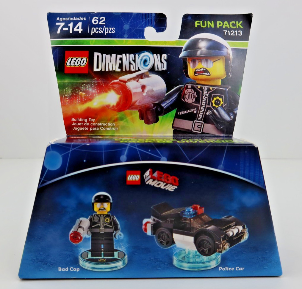 LEGO Dimensions LEGO Movie Fun Pack 71213 Bad Cop 2015 NEW Sealed *Exact Item*