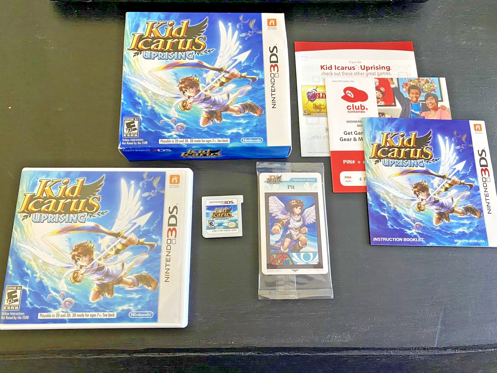 Kid Icarus: Uprising (Nintendo 3DS, 2012) Game – Tested