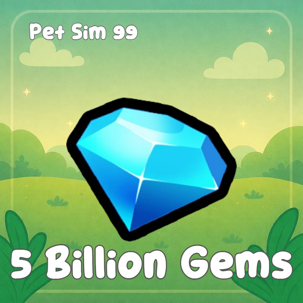 5-50 Billion Gems | Pet Simulator 99 | PS99 Fast & Easy