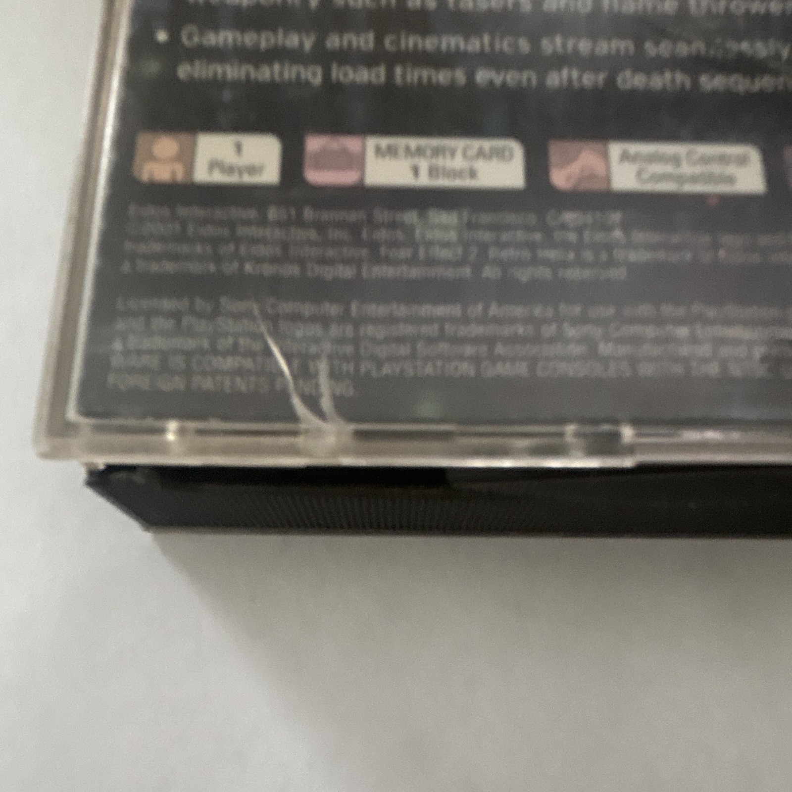 Eidos Interactive Fear Effect 2: Retro Helix PS1 Manual NTSC-U/C 2001 M