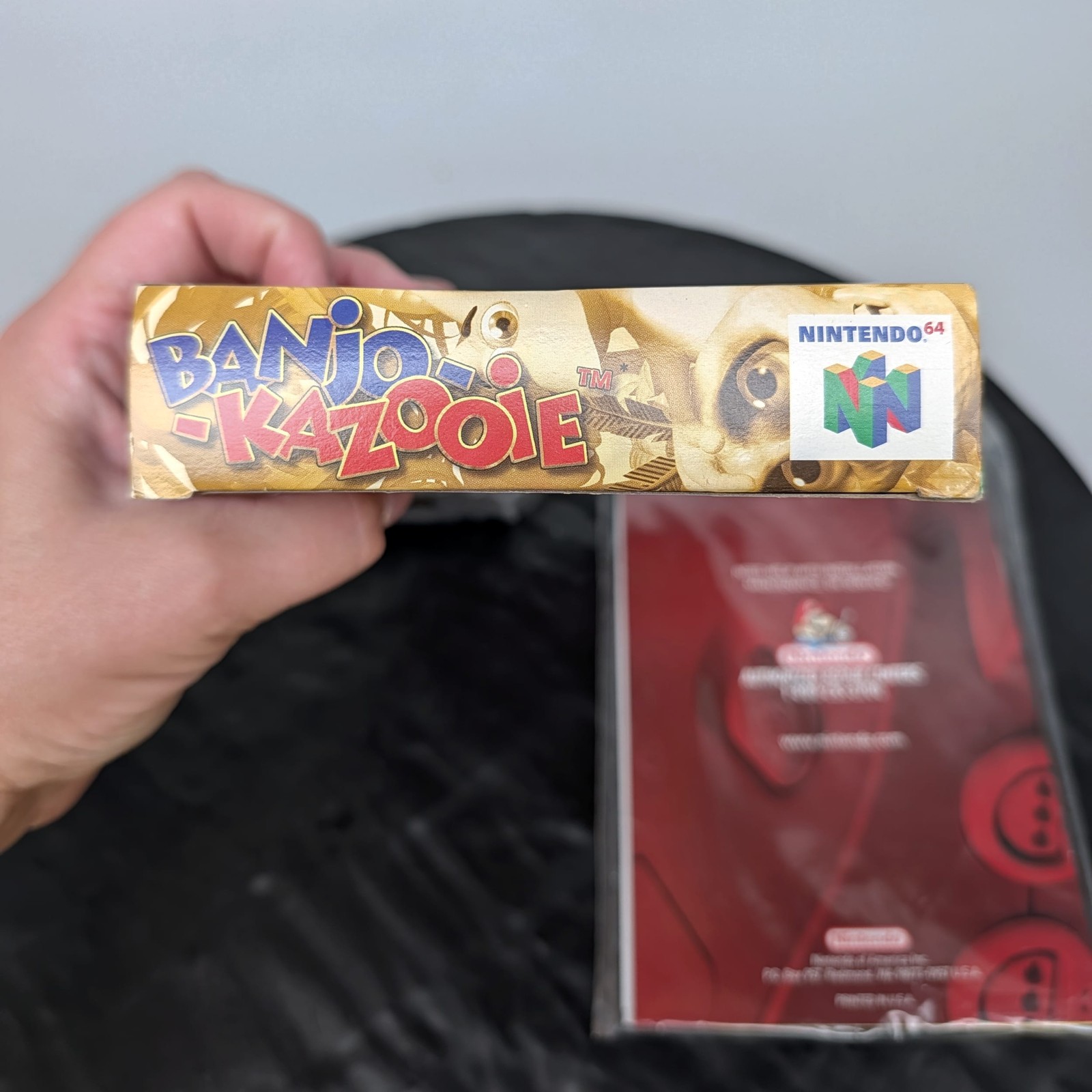Banjo-Kazooie Nintendo 64 N64 CIB Box+Manual+Cart Authentic Tested Game ð®