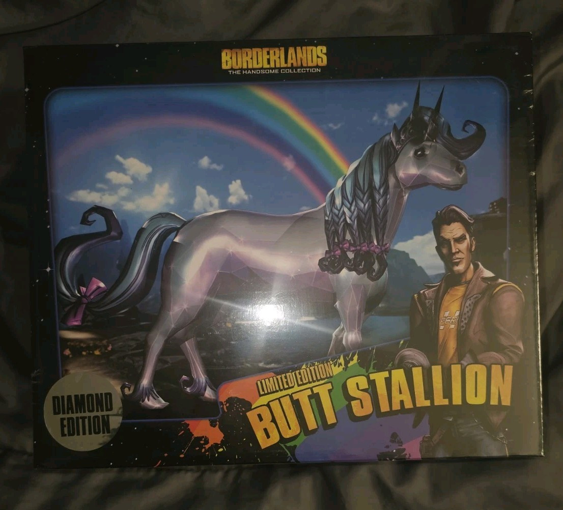 Limited Edition Borderlands Diamond Butt Stallion Statue The Handsome Collection
