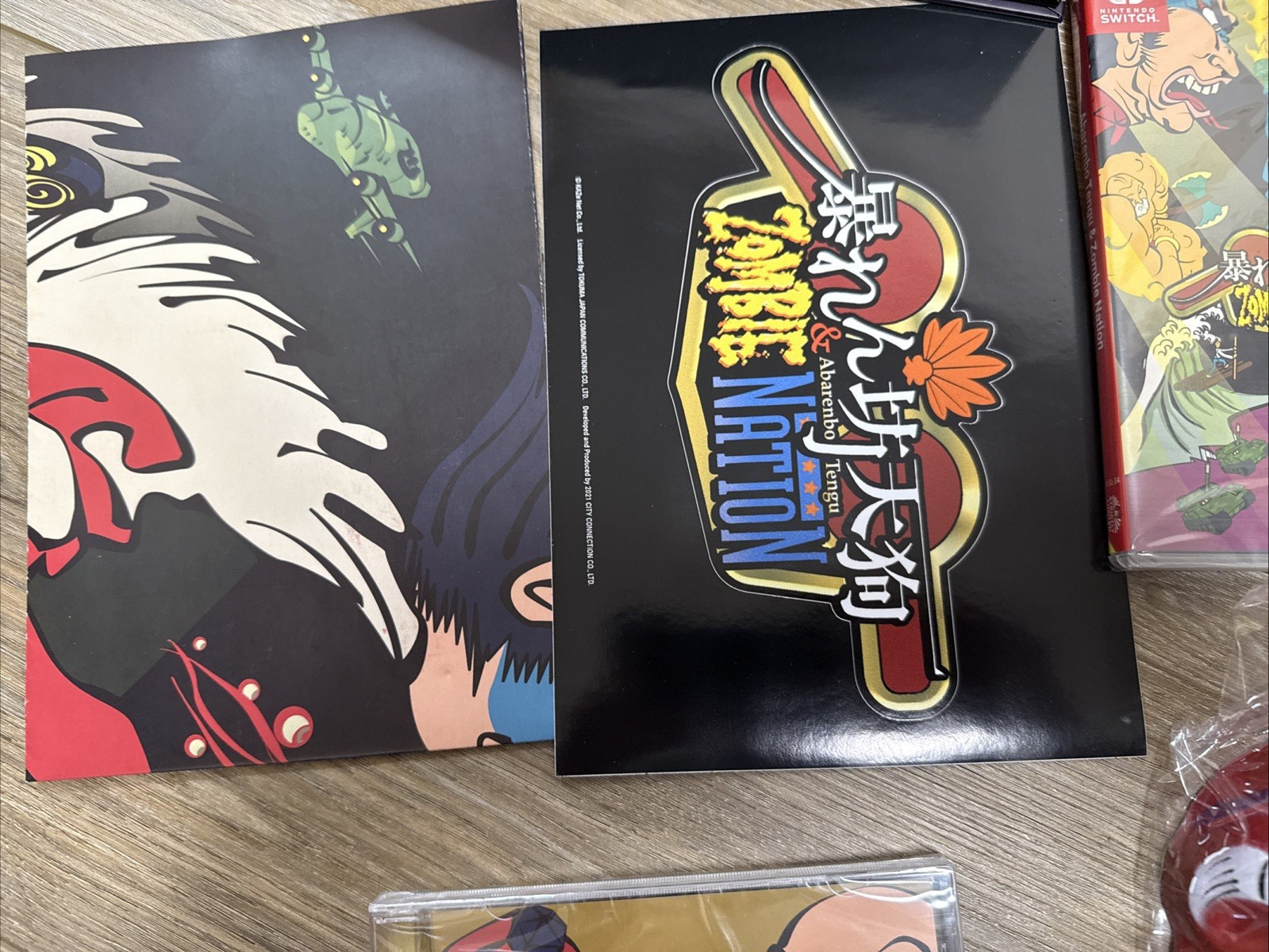 Zombie Nation & Abarenbo Tengu Nintendo Switch Collector’s edition new.see pics