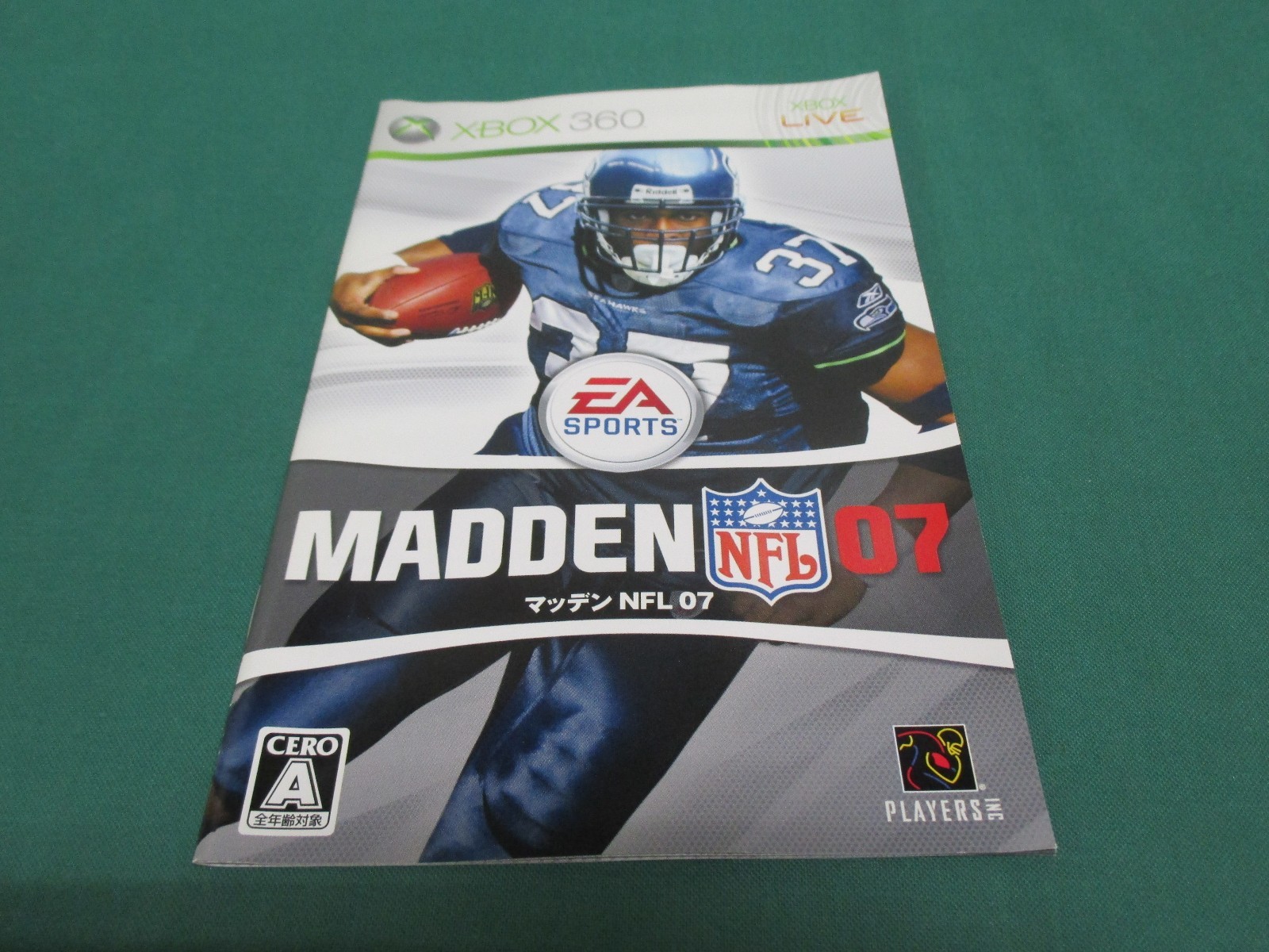 Xbox360 — MADDEN NFL 07 — JAPAN. GAME. Work. 48008