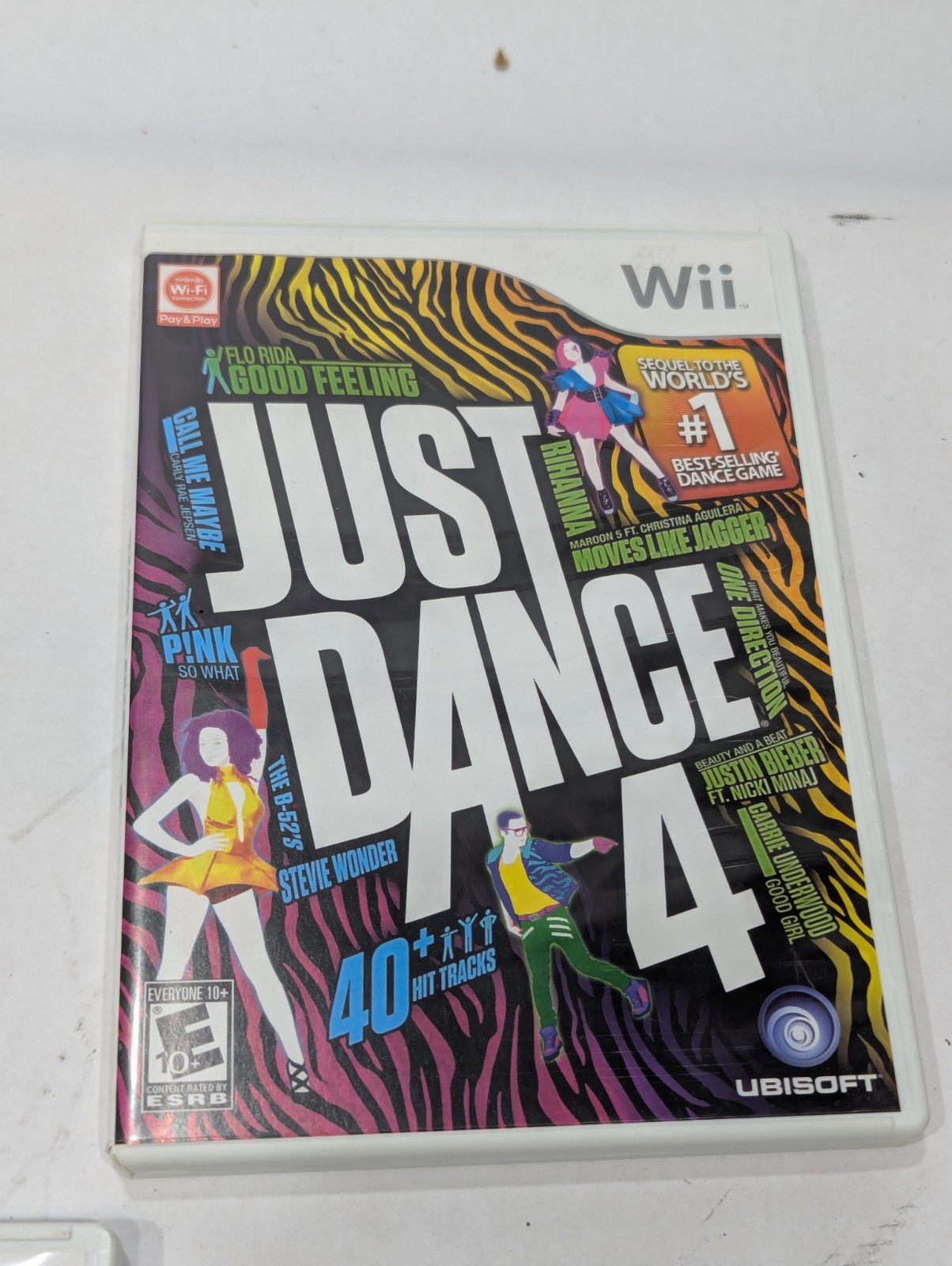 Lot of 6 Nintendo Wii Games Just Dance 1,2,3,4, 2014, Hip Hop Dance Experience
