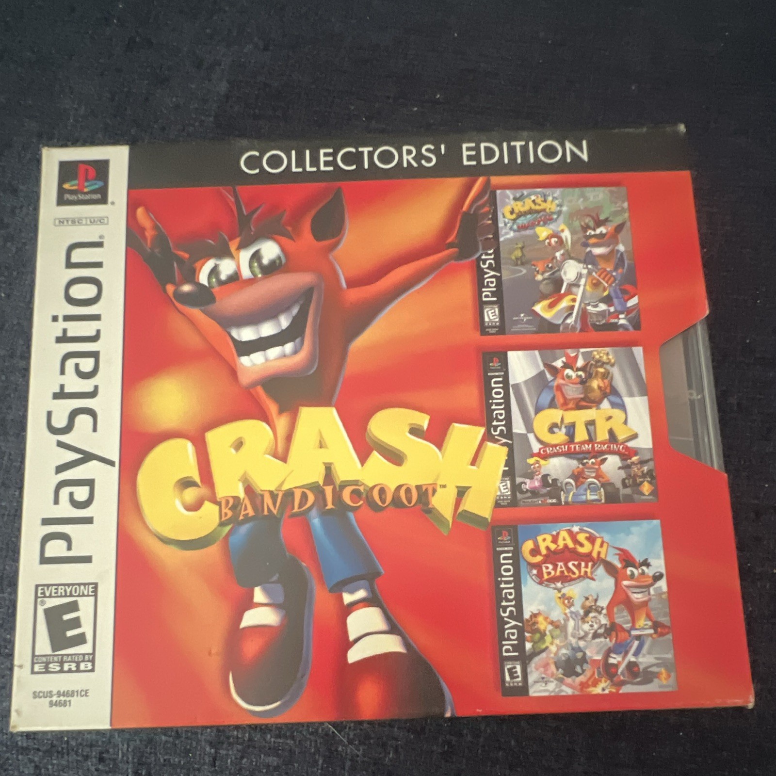 Crash Bandicoot Collector’s Edition PS1 NTSC-U/C (US/Canada) E-Everyone