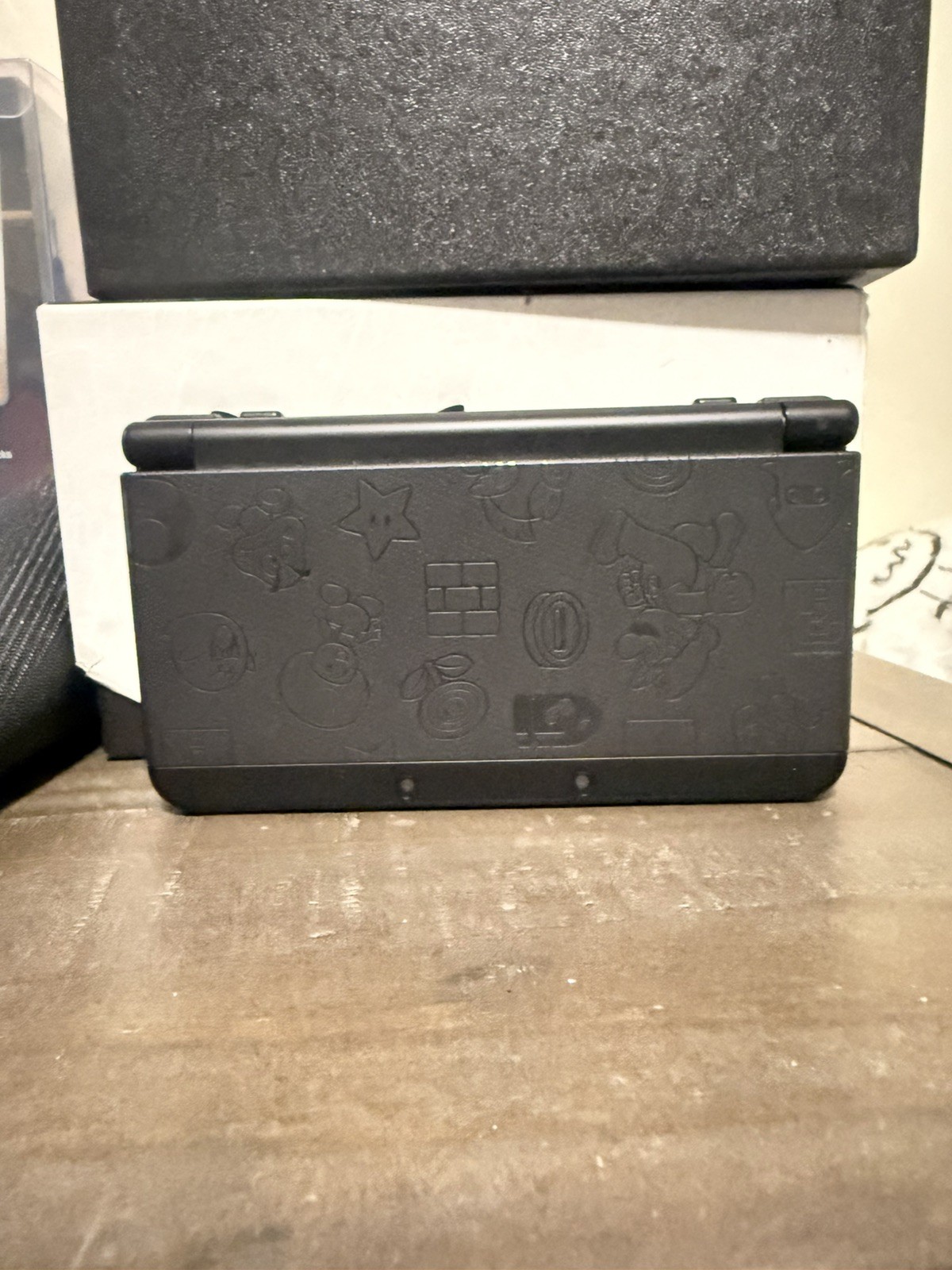 Nintendo 3DS Original Super Mario Edition 4GB Handheld System – Black