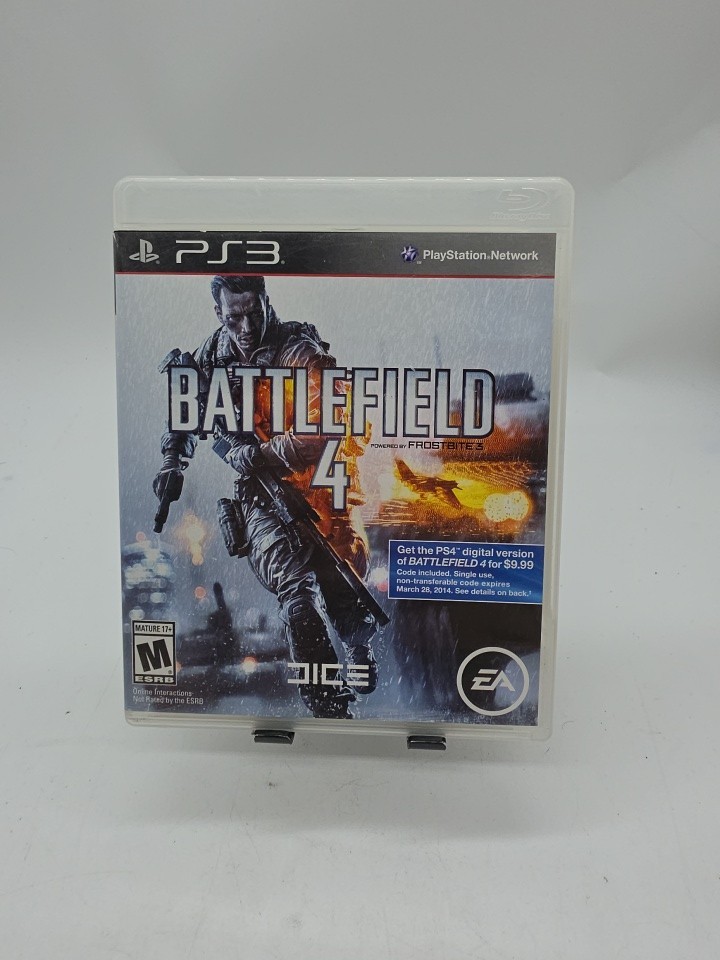 Battlefield 4 PS3 Playstation 3 Complete Video Game Cib Mint Tested