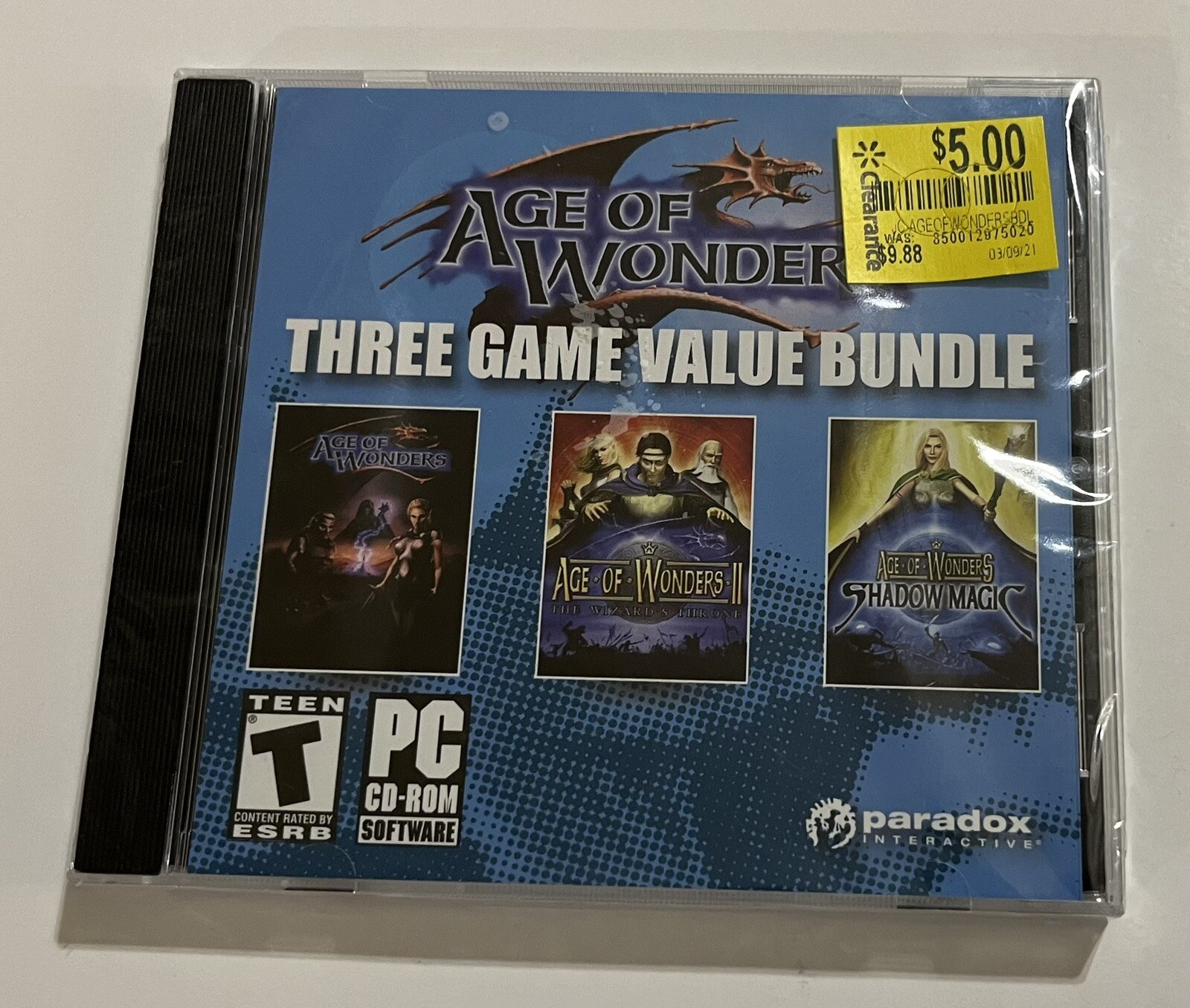 Age of Wonders Classic Bundle New Sealed PC Games Brand New Sealed