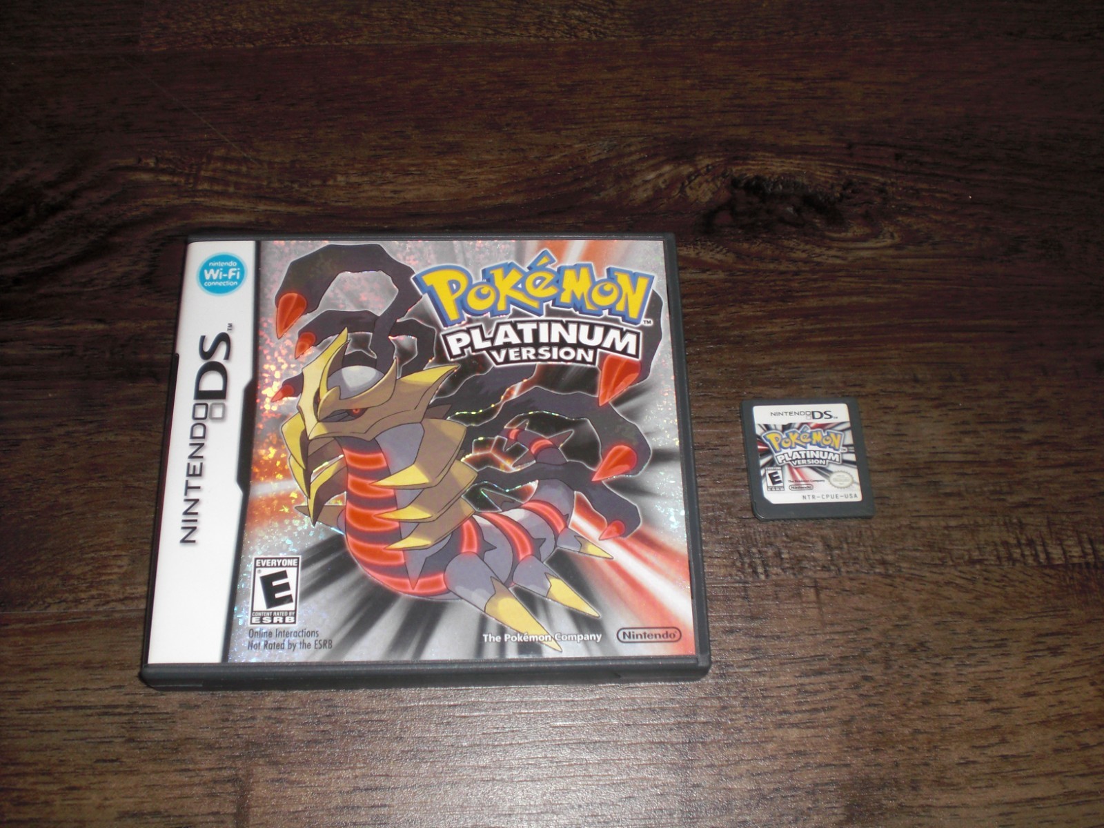 AUTHENTIC Pokemon Platinum Version GENUINE Game Nintendo DS 3DS XL w Case Nr CIB