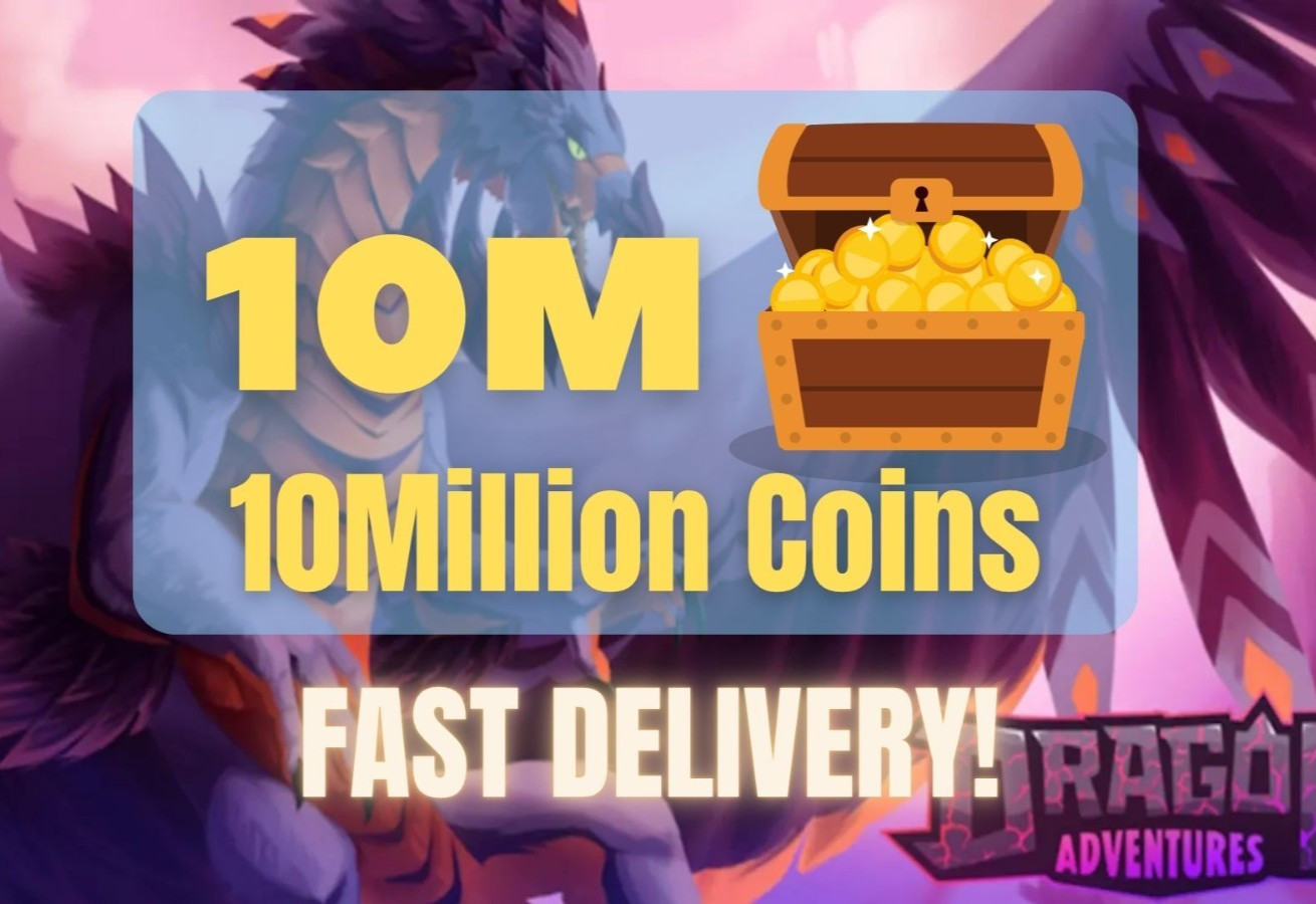 10M Coins – Dragon Adventures D.A – Fast Deliver!