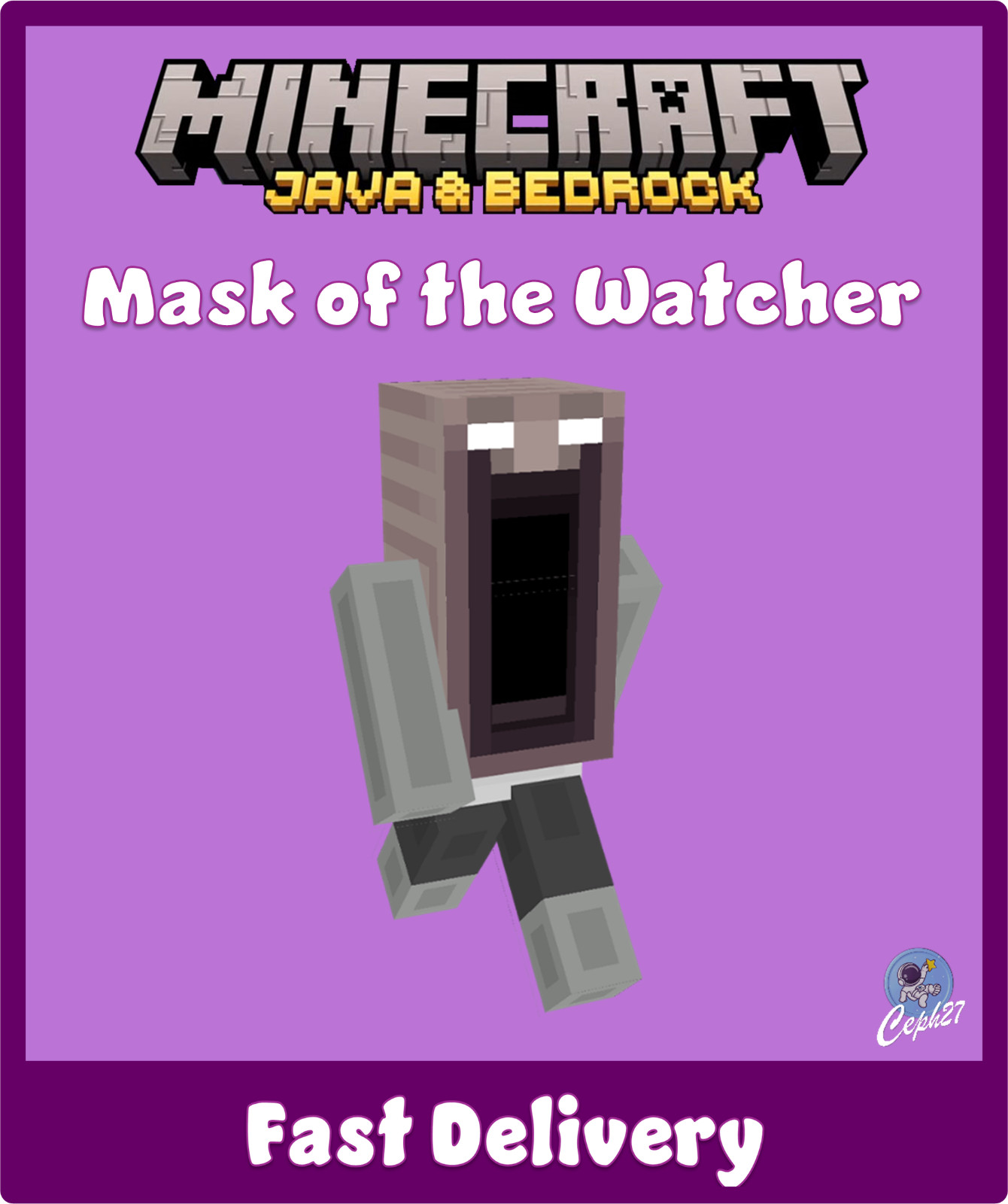 Minecraft – Mask of the Watcher – Bedrock & Java – All Platforms
