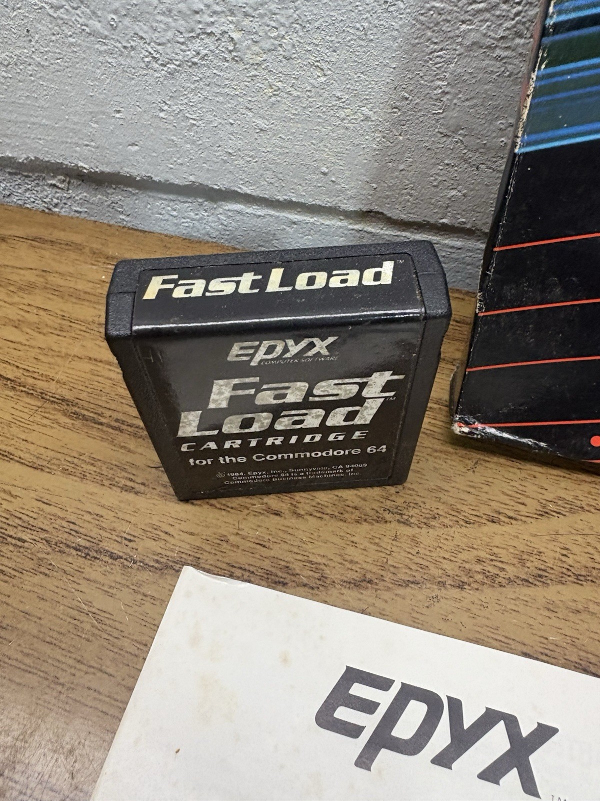 commodore 64 fast load cartridge/Box 1989’s Epyx Fast Load Cartridge Commodore