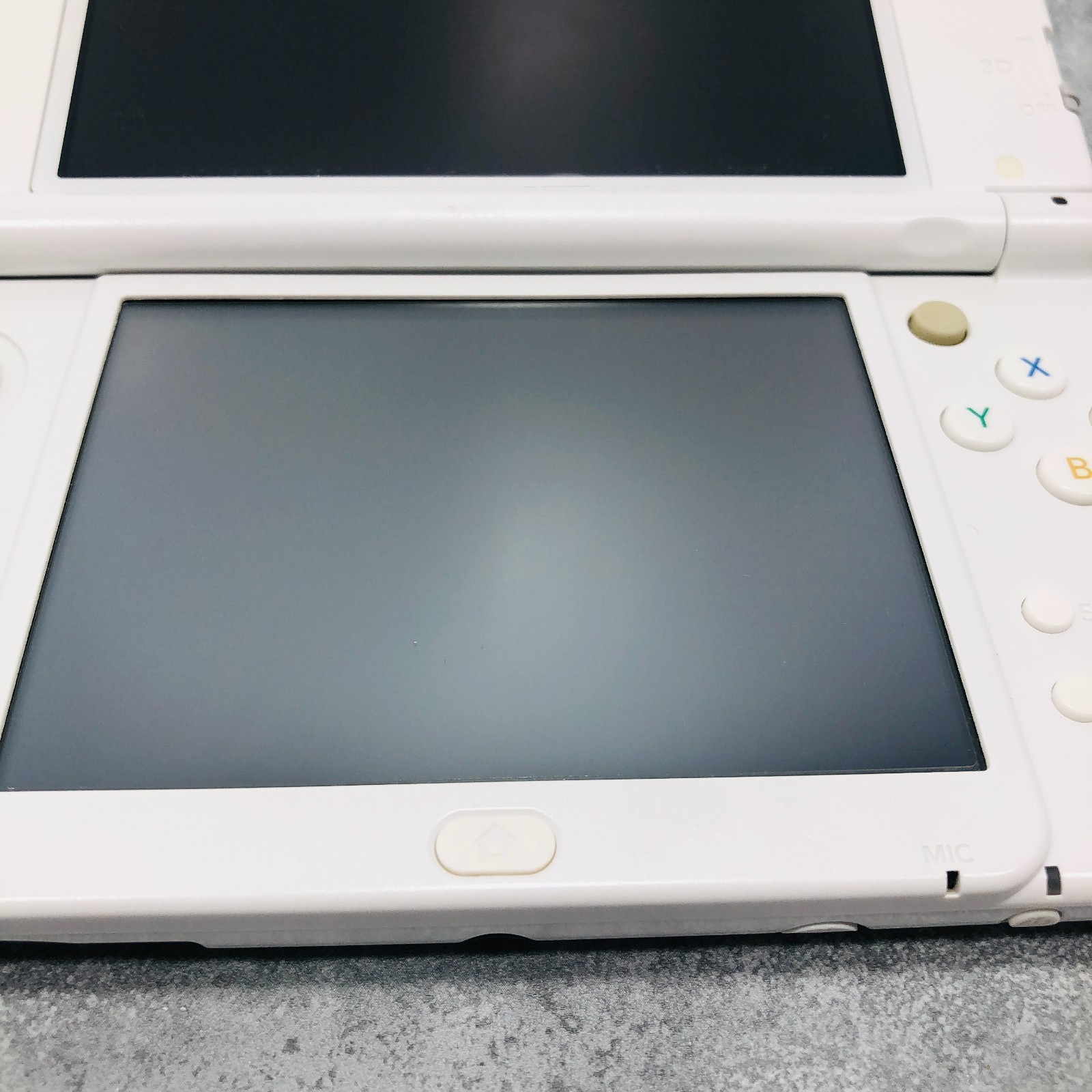 [EX+3] New Nintendo 3DS XL LL Pearl White Console Working Tested Japanese ver
