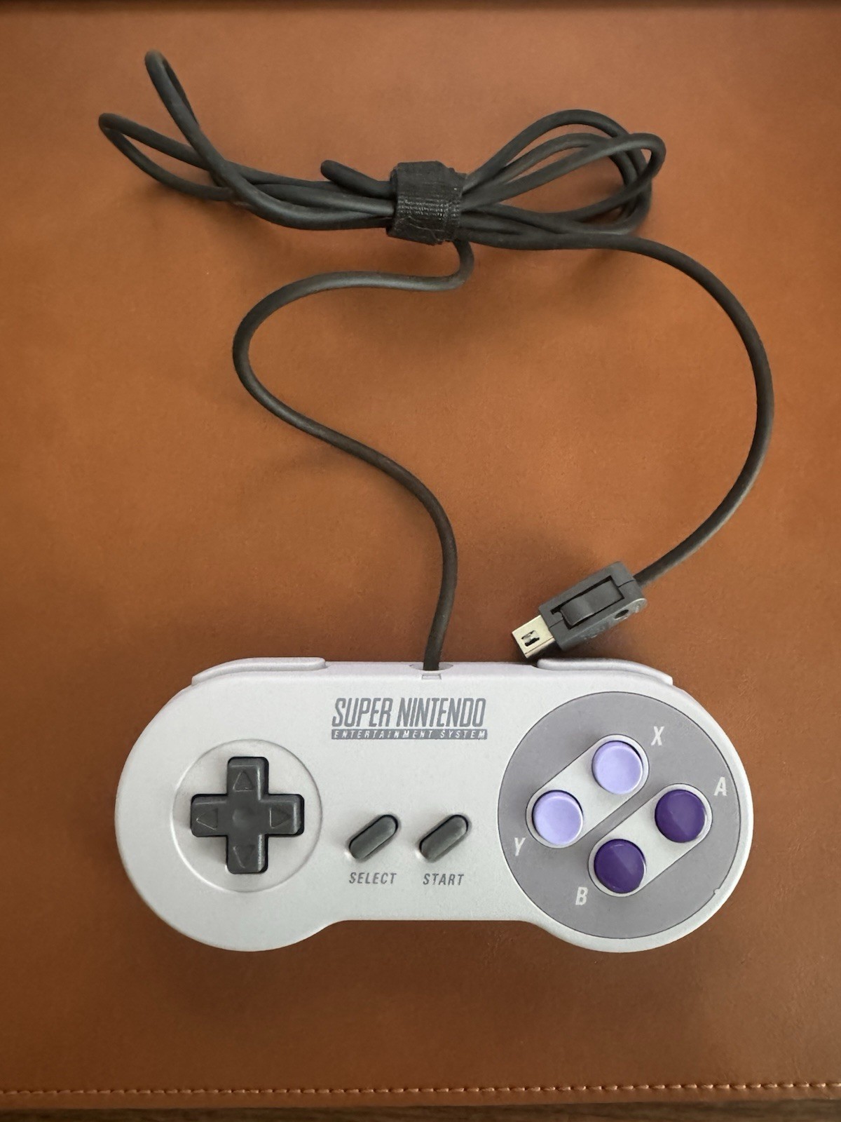 Nintendo SNES Classic Edition Controller Gray (CLV-202) Authentic Tested