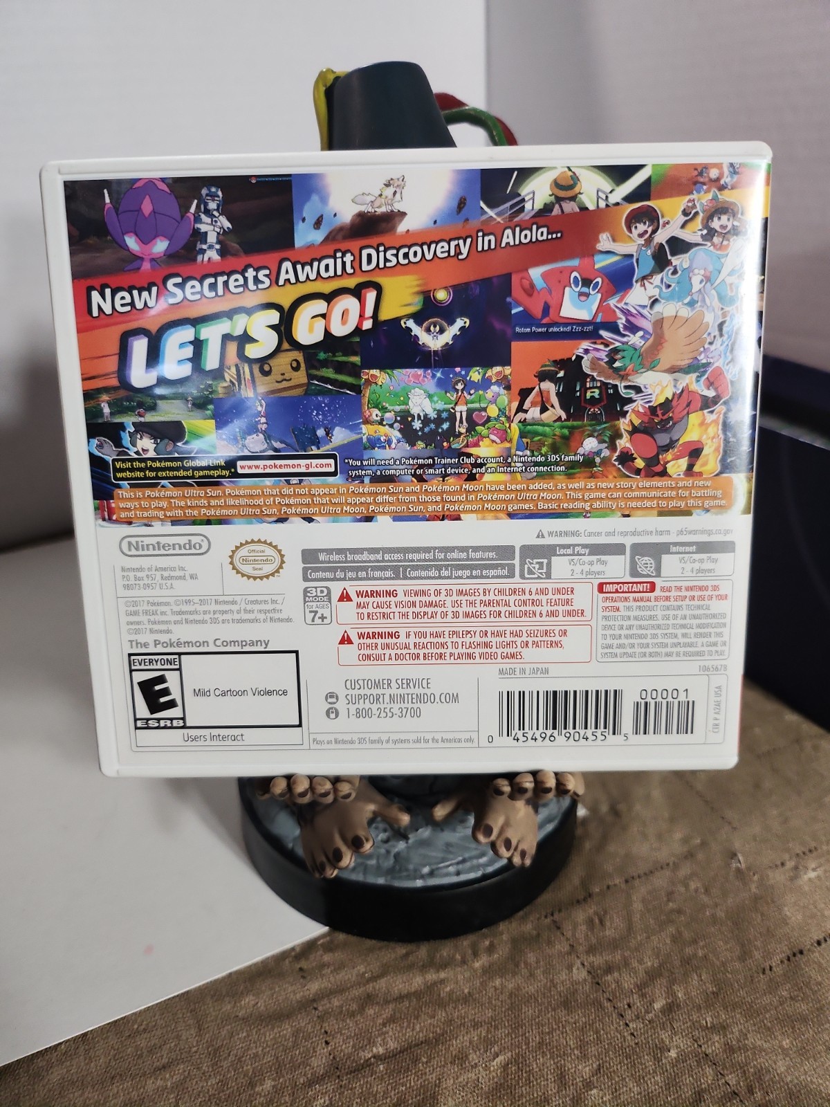Pokemon Ultra Sun (Nintendo 3DS) Case Only / NO GAME