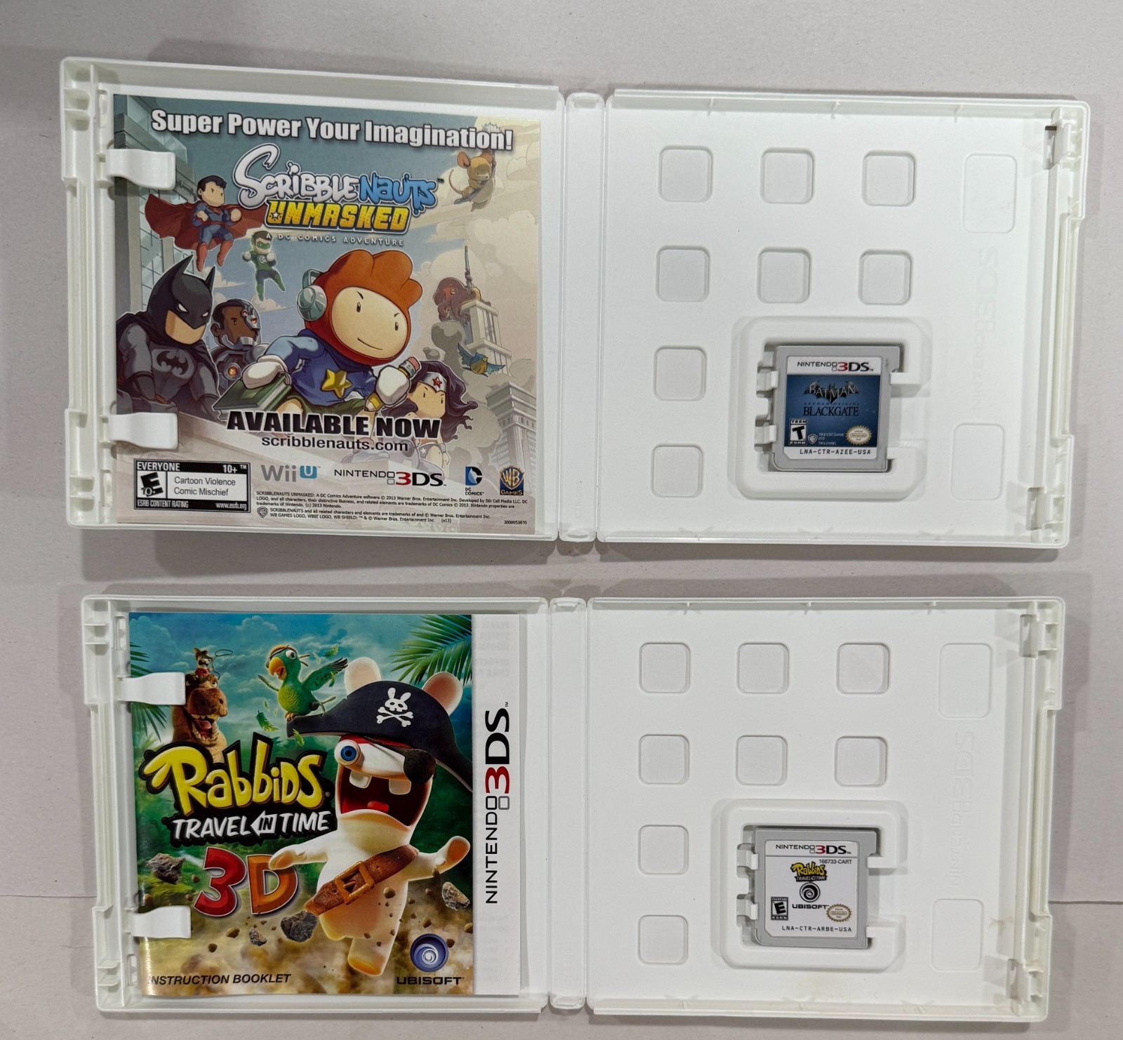 Nintendo 3DS – 7 Game Lot – Sonic Boom Fire & Ice, Batman Arkham Origins, MH3