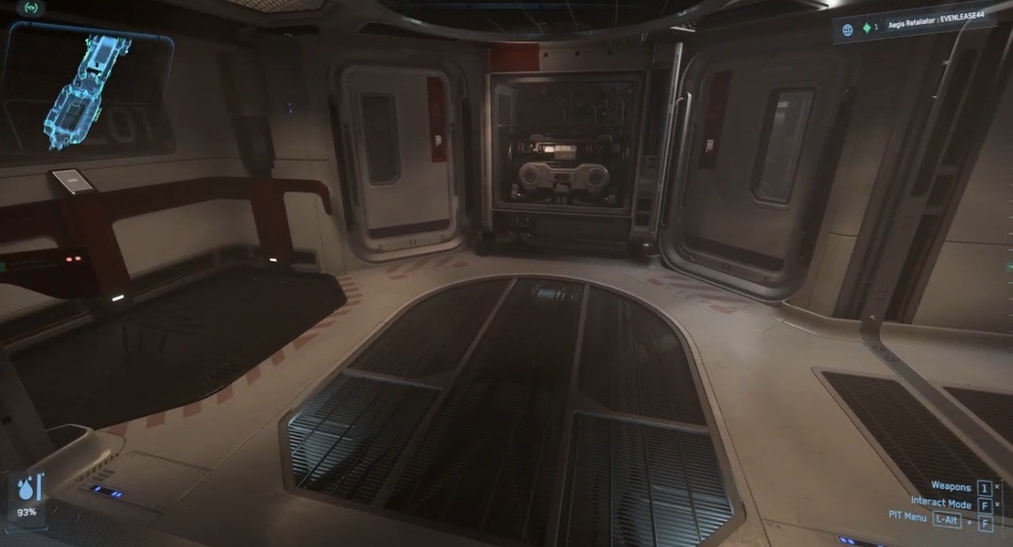 STAR CITIZEN – Aegis Retaliator OC with LTI (+ 2 Torpedo Modules)