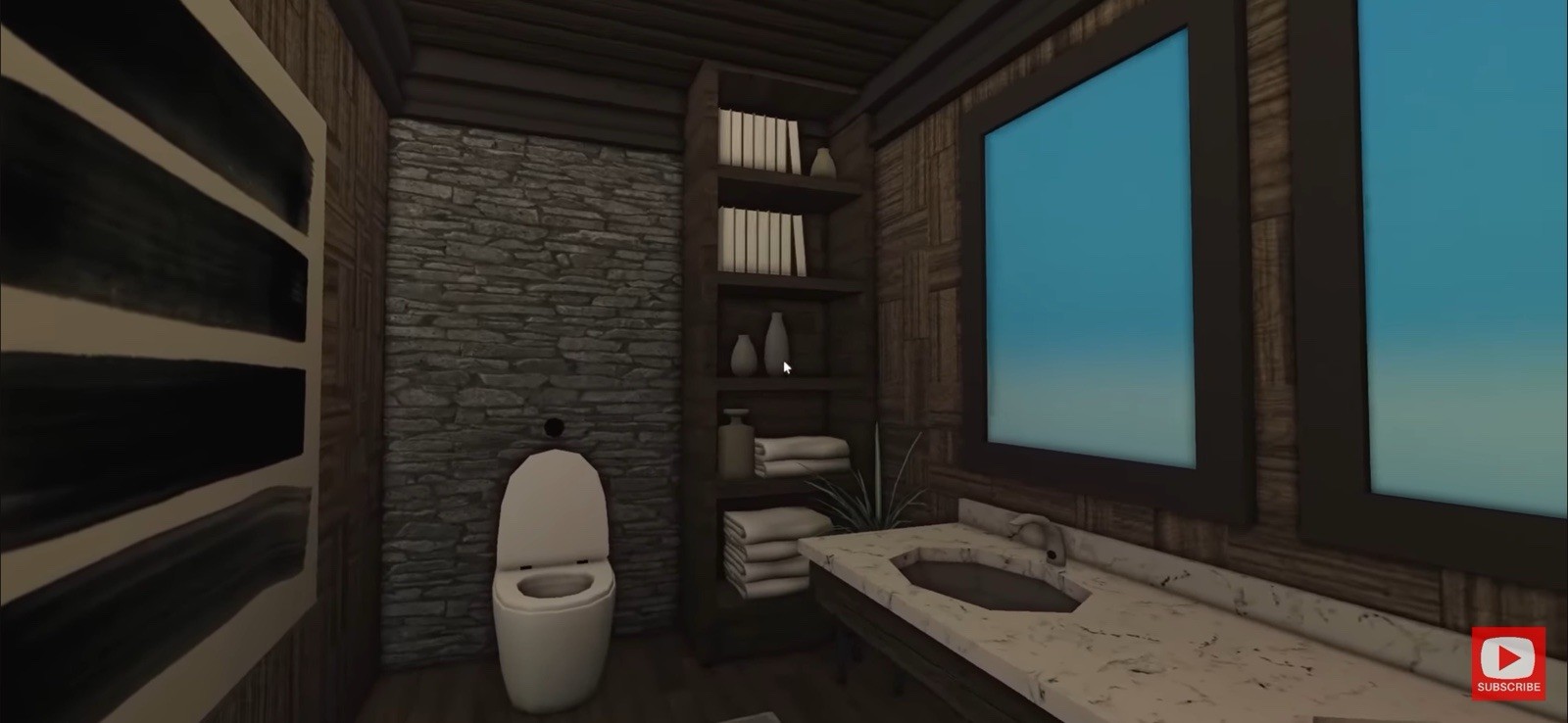 RUSTIC HILLSIDE MANSION BLOXBURG.CHECK DESCRIP.FAST BUILDER FOR AFFORDABLE PRICE