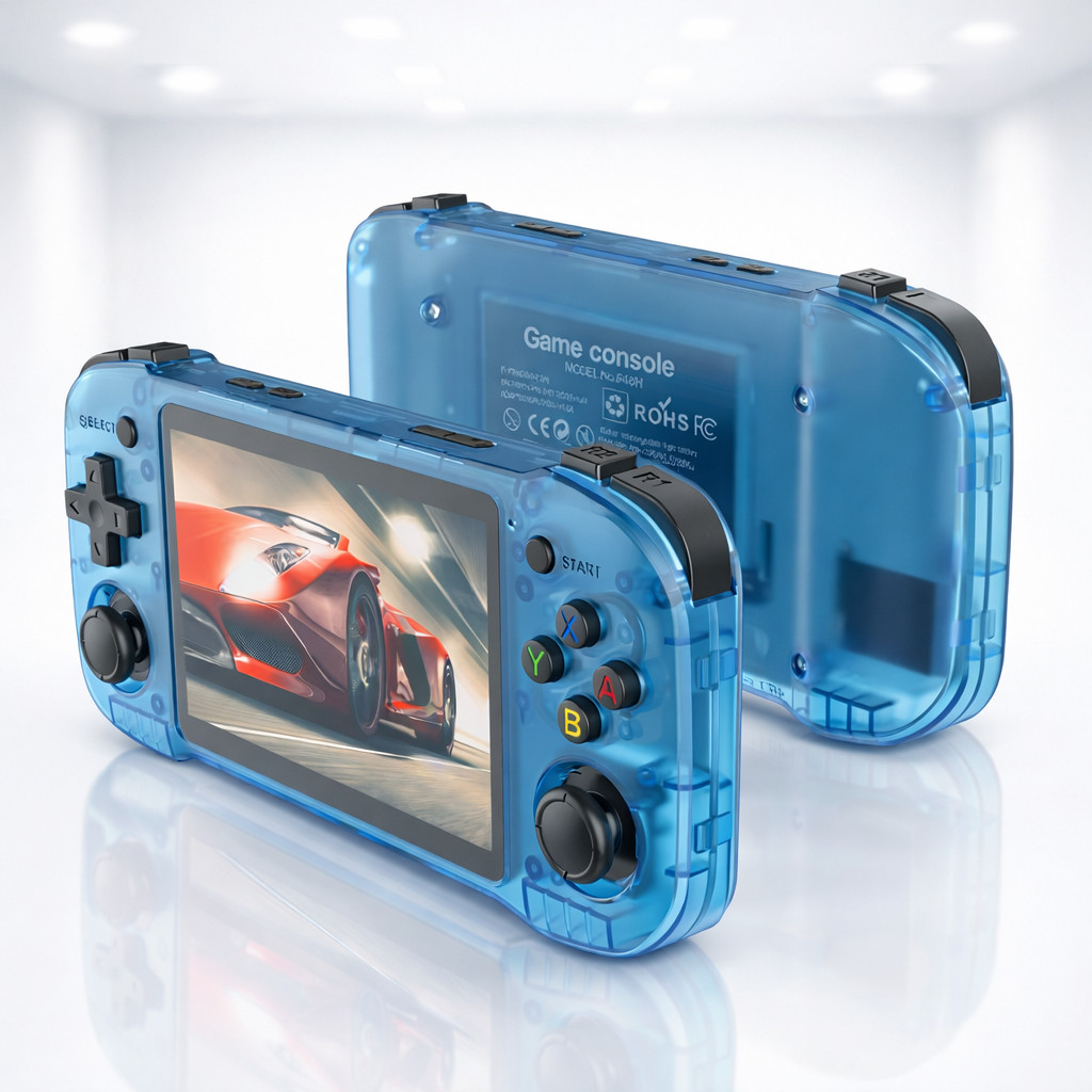 R46H Retro Handheld Game Console 4.2″ Screen Portable Gaming System USB-C