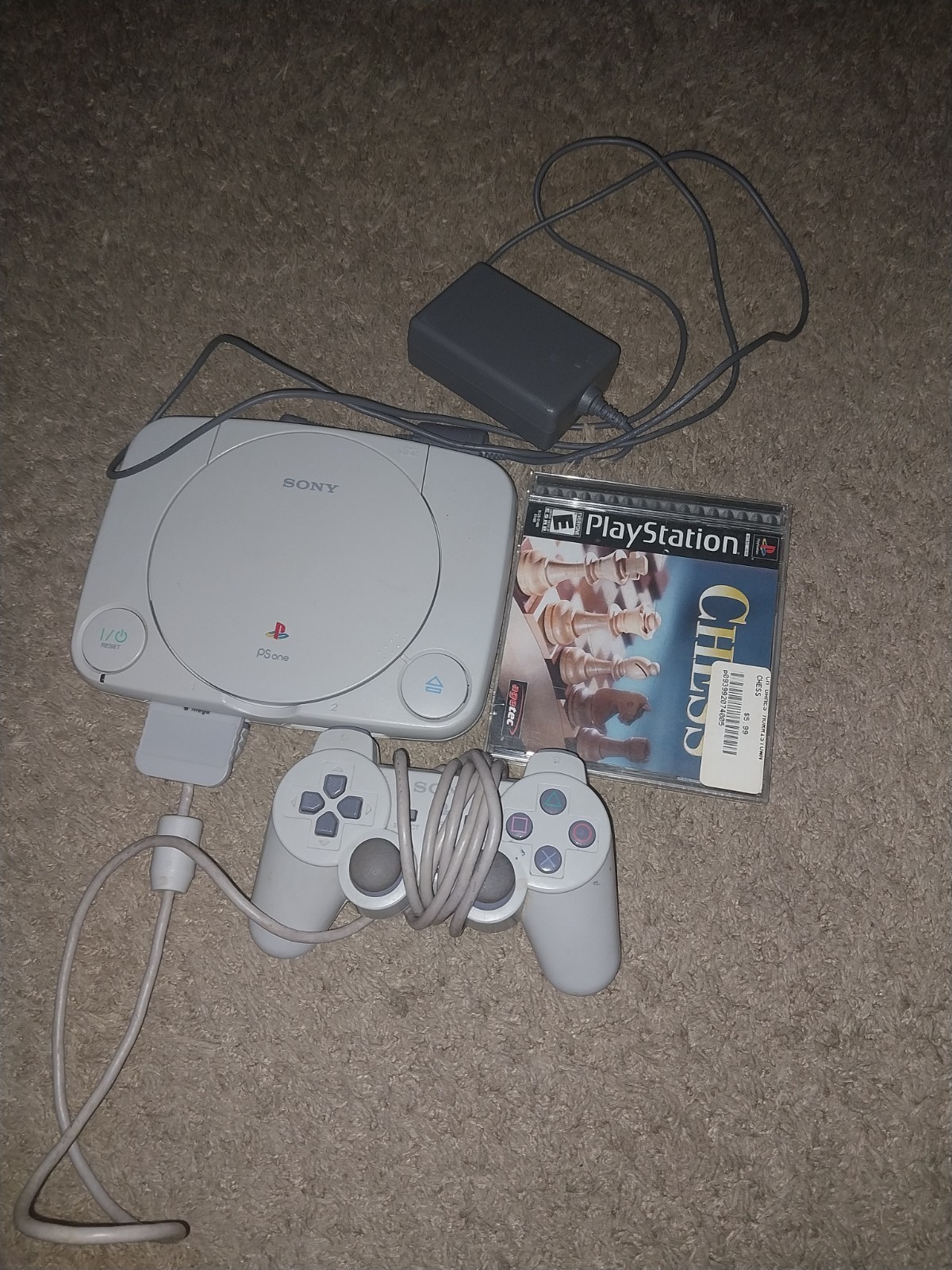 Sony Playstation Classic With Game And Controller NO VIDEO CABLE