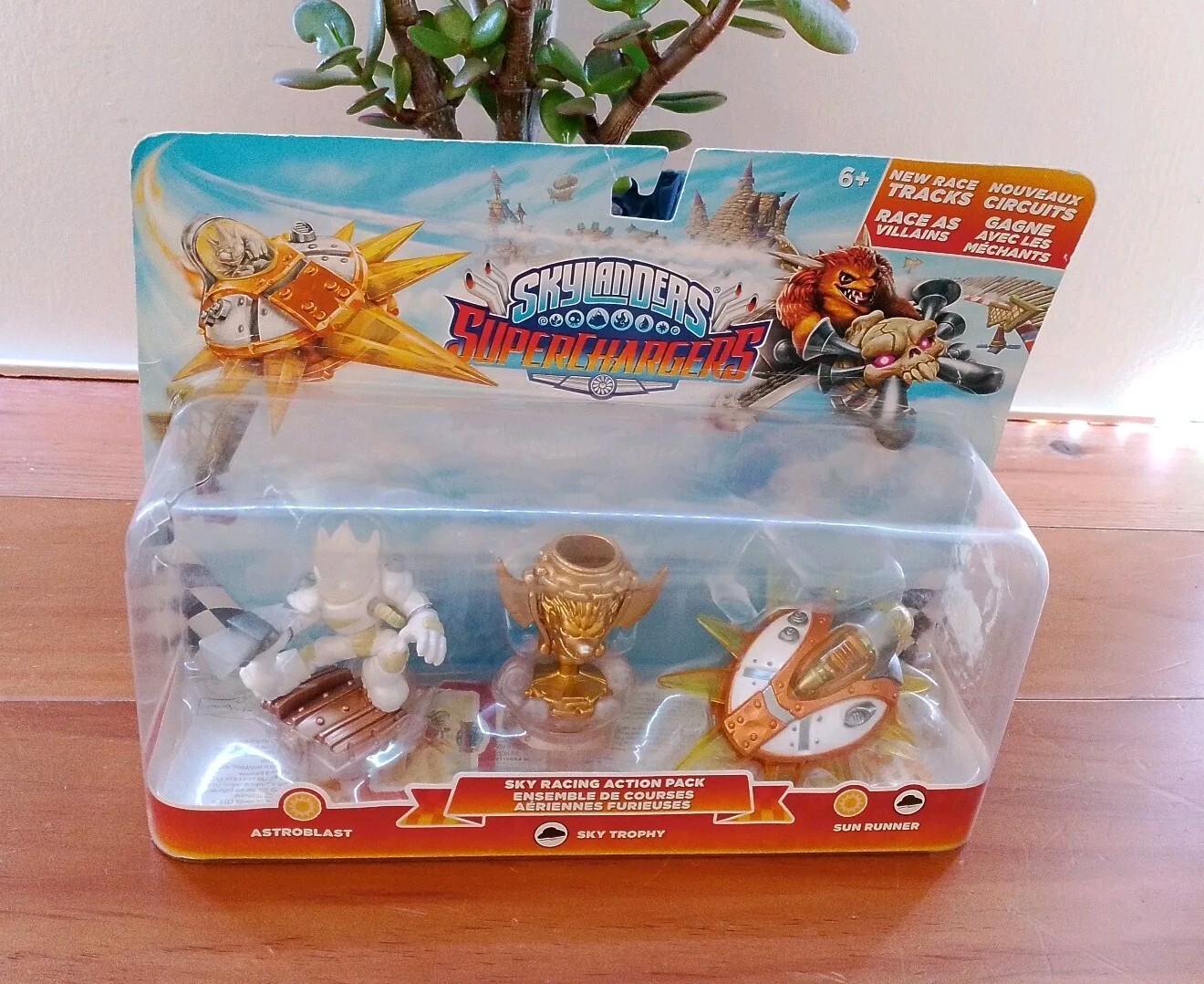 Skylanders Superchargers SKY RACING ACTION PACK Astroblast Sky Trophy Sun Runner