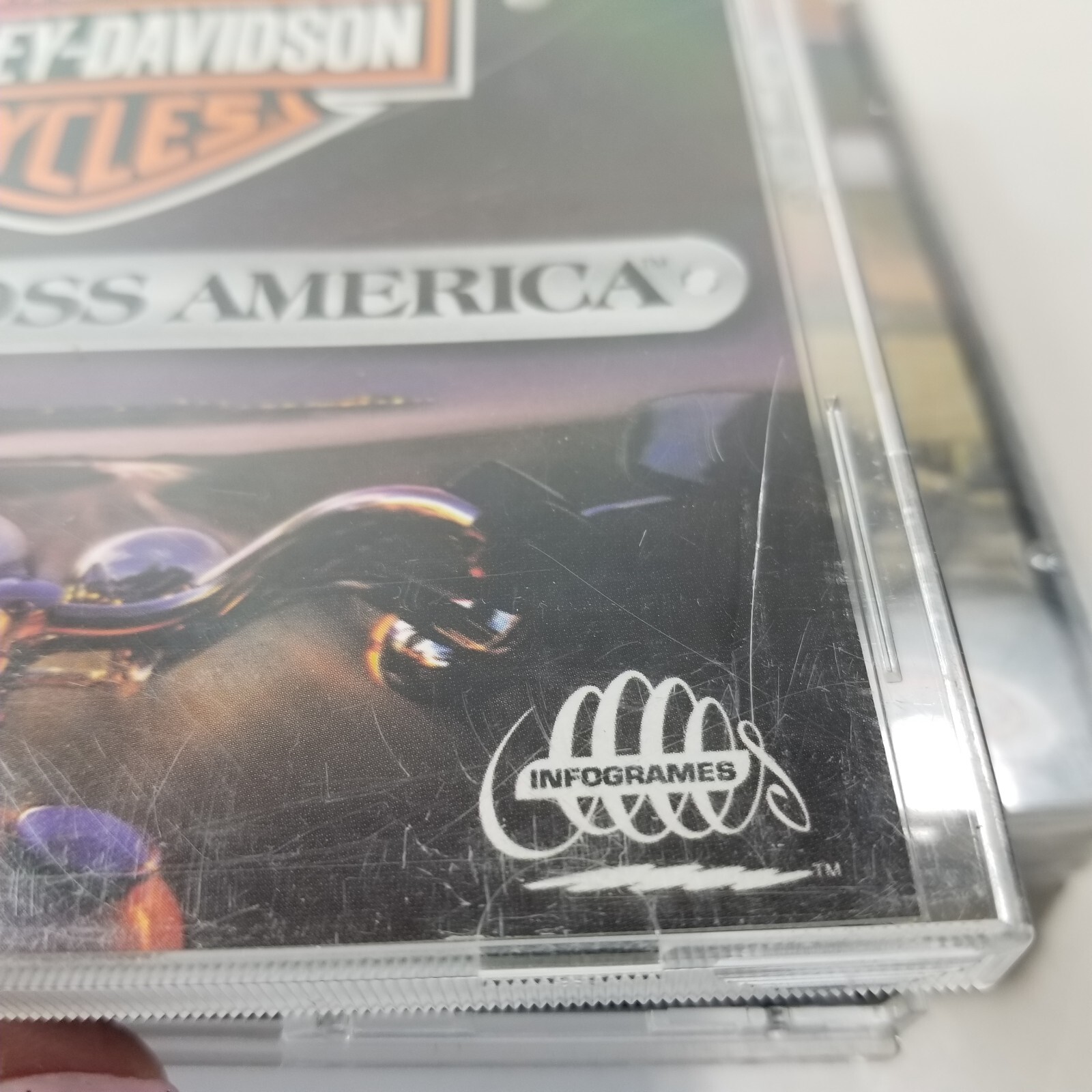 Lot of 3x Games Harley Race Across America, Marine Heavy Gunner, FX Fighter (PC)