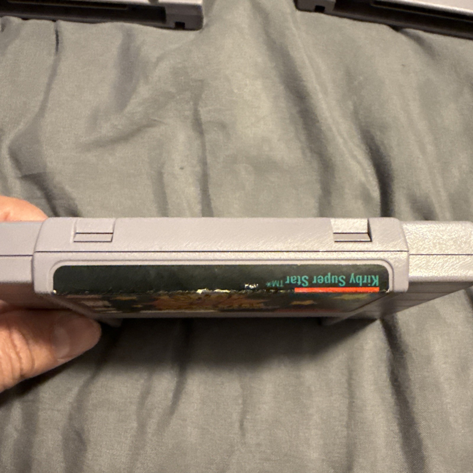 SNES Super Nintendo Kirby Superstar Cleaned & Tested