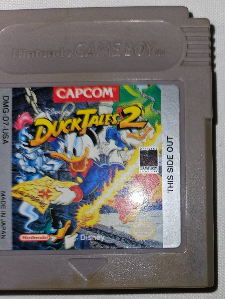 DuckTales 2 Cartridge Only Authentic Nintendo GameBoy USA 1993 Game Boy Capcom