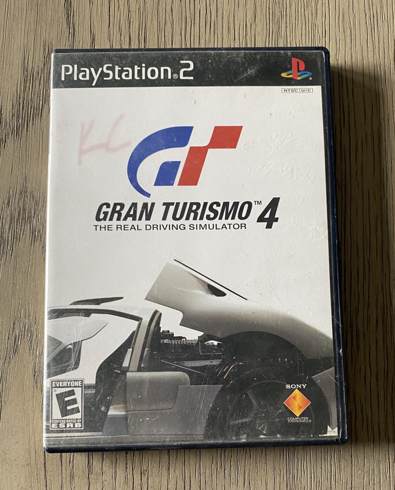 Disc Gran Turismo 4 Driving Simulator Sony Playstation 2 PS2 🔴 black label case
