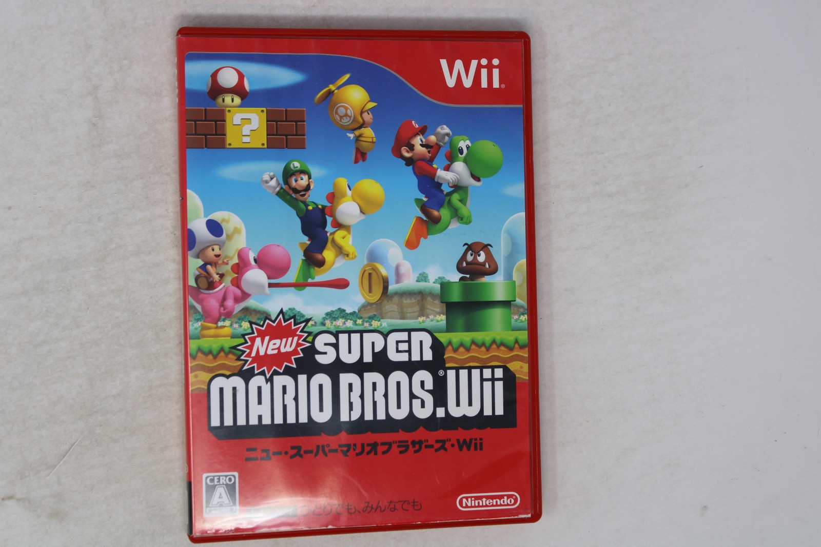 New Super Mario Bros. Wii (Japan) (Region Locked) Nintendo Wii JPN