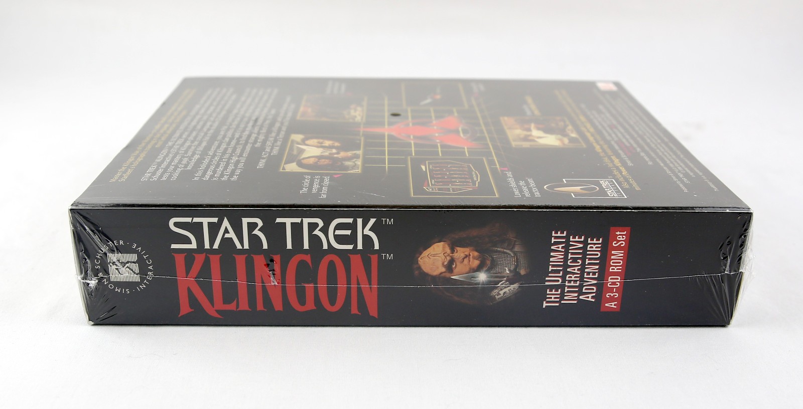 SEALED LOT Star Trek Game Lot with Interplay Production Hat RARE Big Box PC
