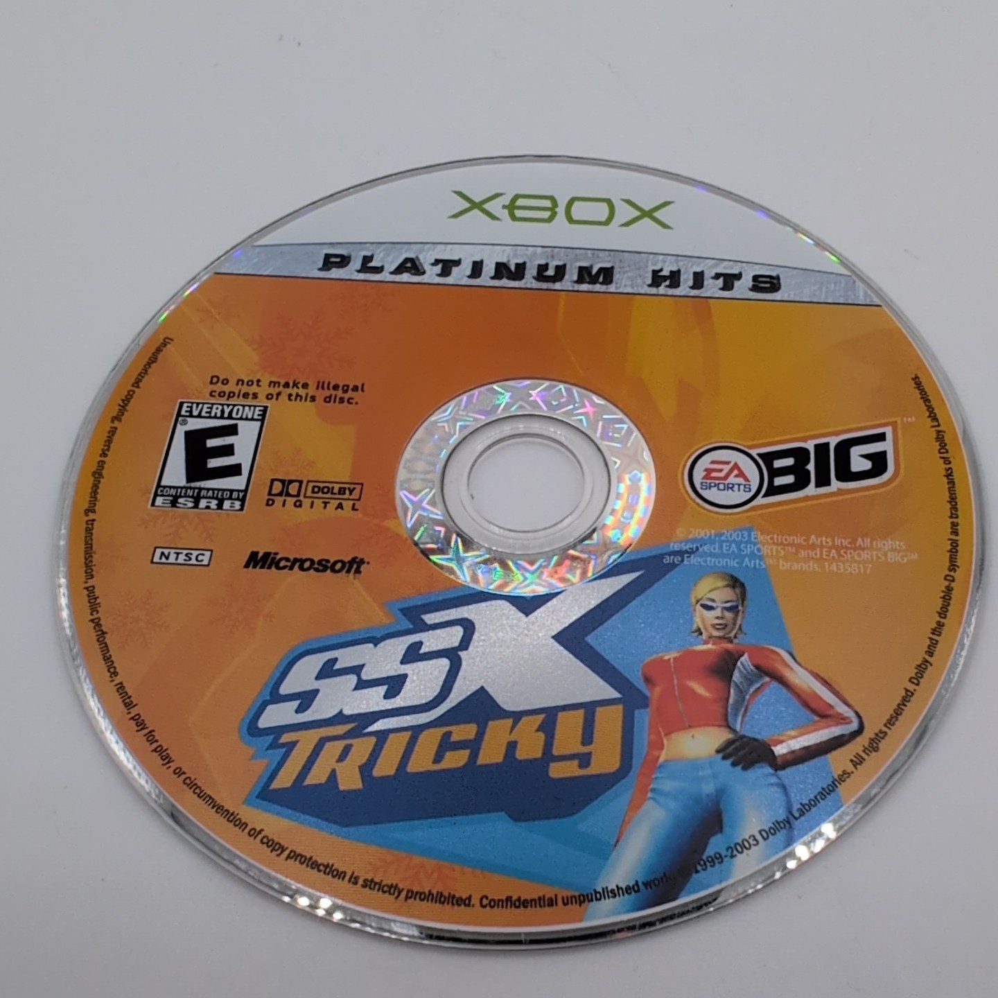 SSX Tricky Xbox Platinum Hits Complete Ships for free Fantastic condition