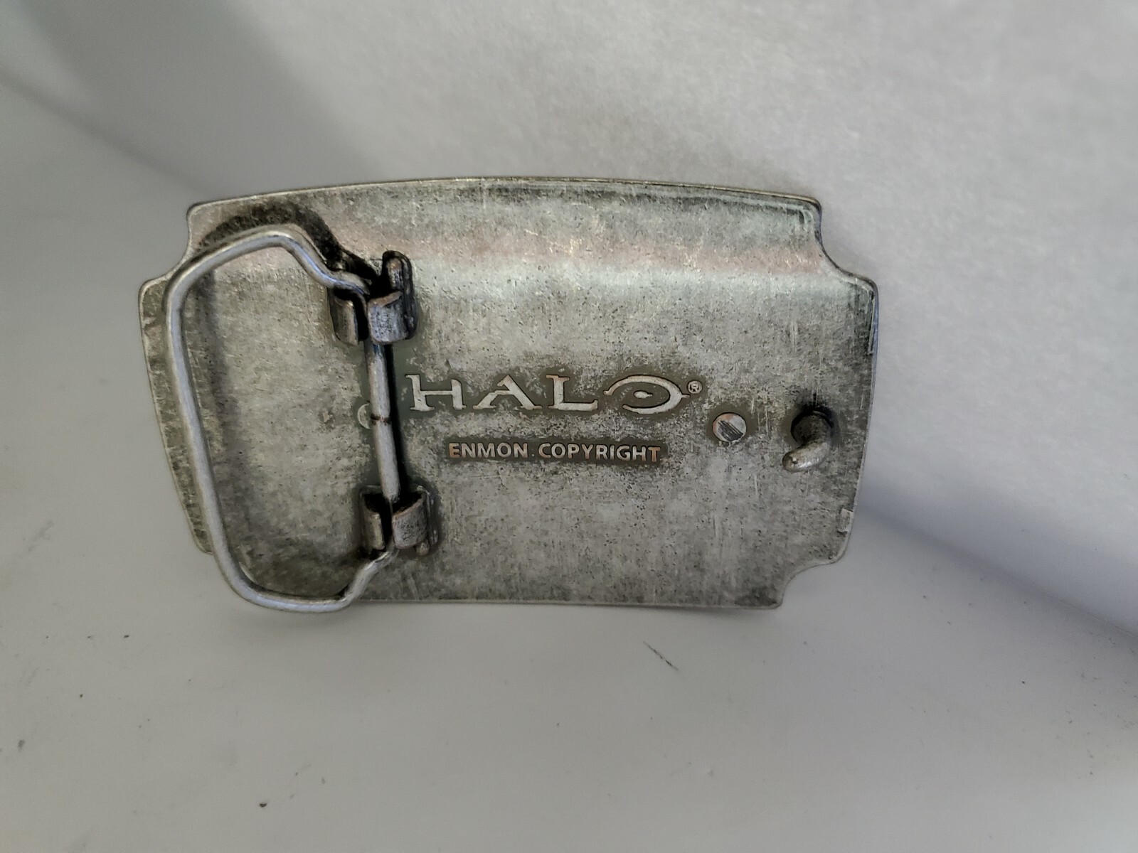 NEW HALO 3 ODST XBOX 360 CTF CAPTURE THE FLAG HEAVY DUTY METAL BELT BUCKLE #16N