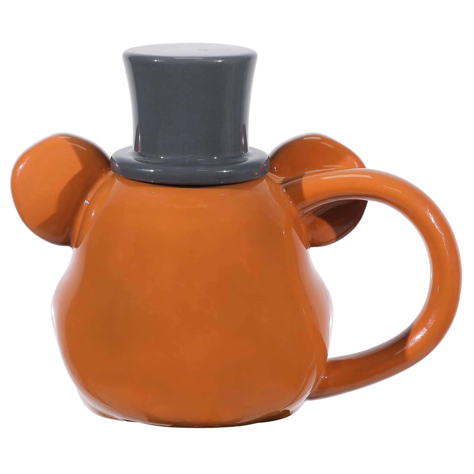 Five Nights At Freddy’s Sculpted Freddy Fazbear Ceramic Mug With Hat Lid 23 oz
