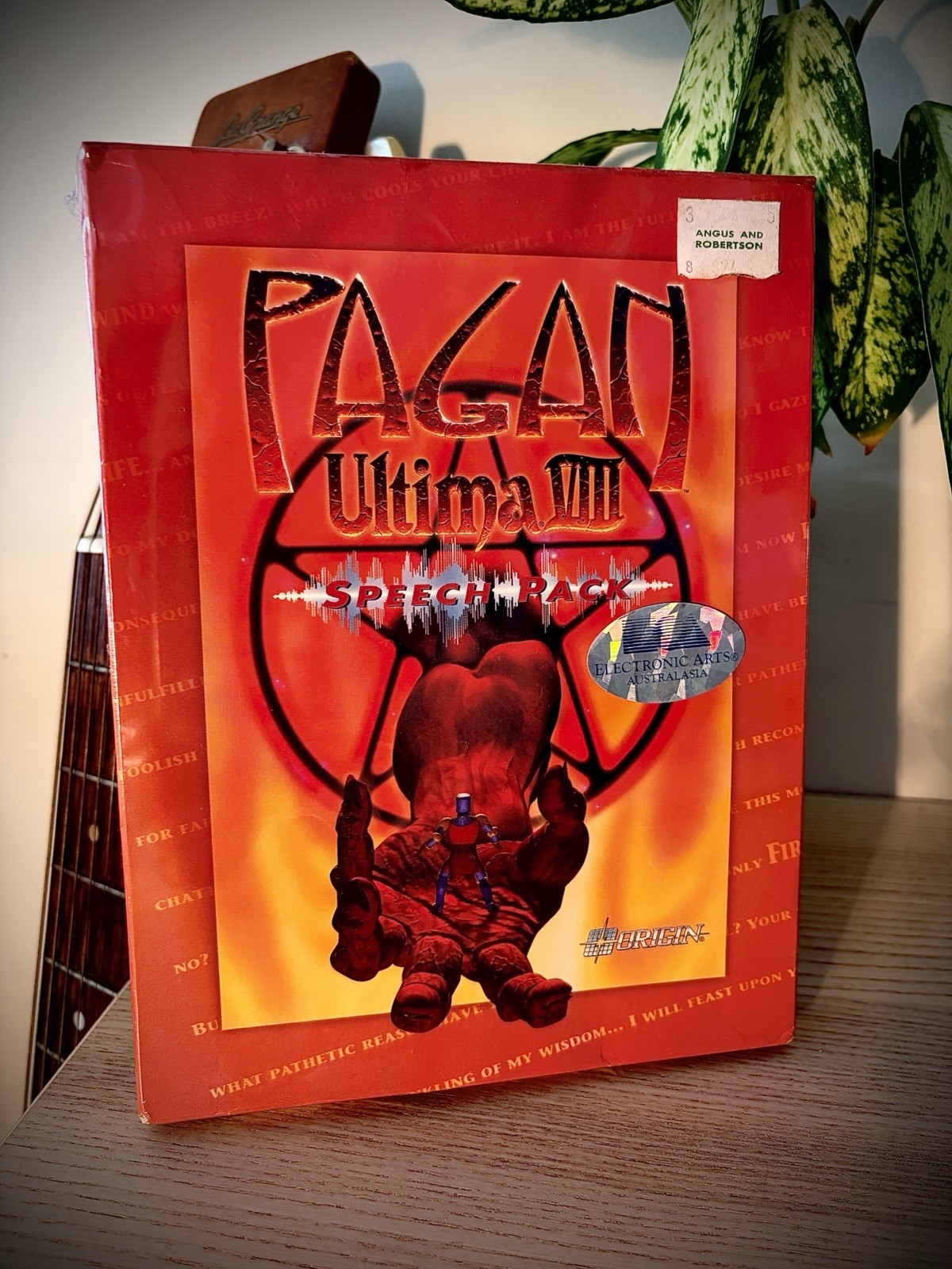 *SEALED & NEW* Ultima VIII: Pagan Speech Pack 3.5” PC Game (Origin, 1994)