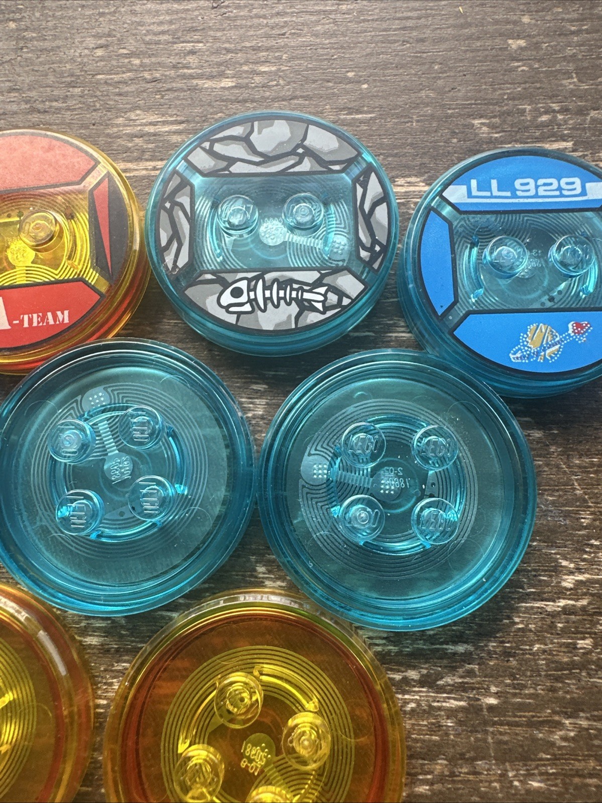 10 X Lego Dimensions Toy Tag Base Only Free Shipping Lot #5