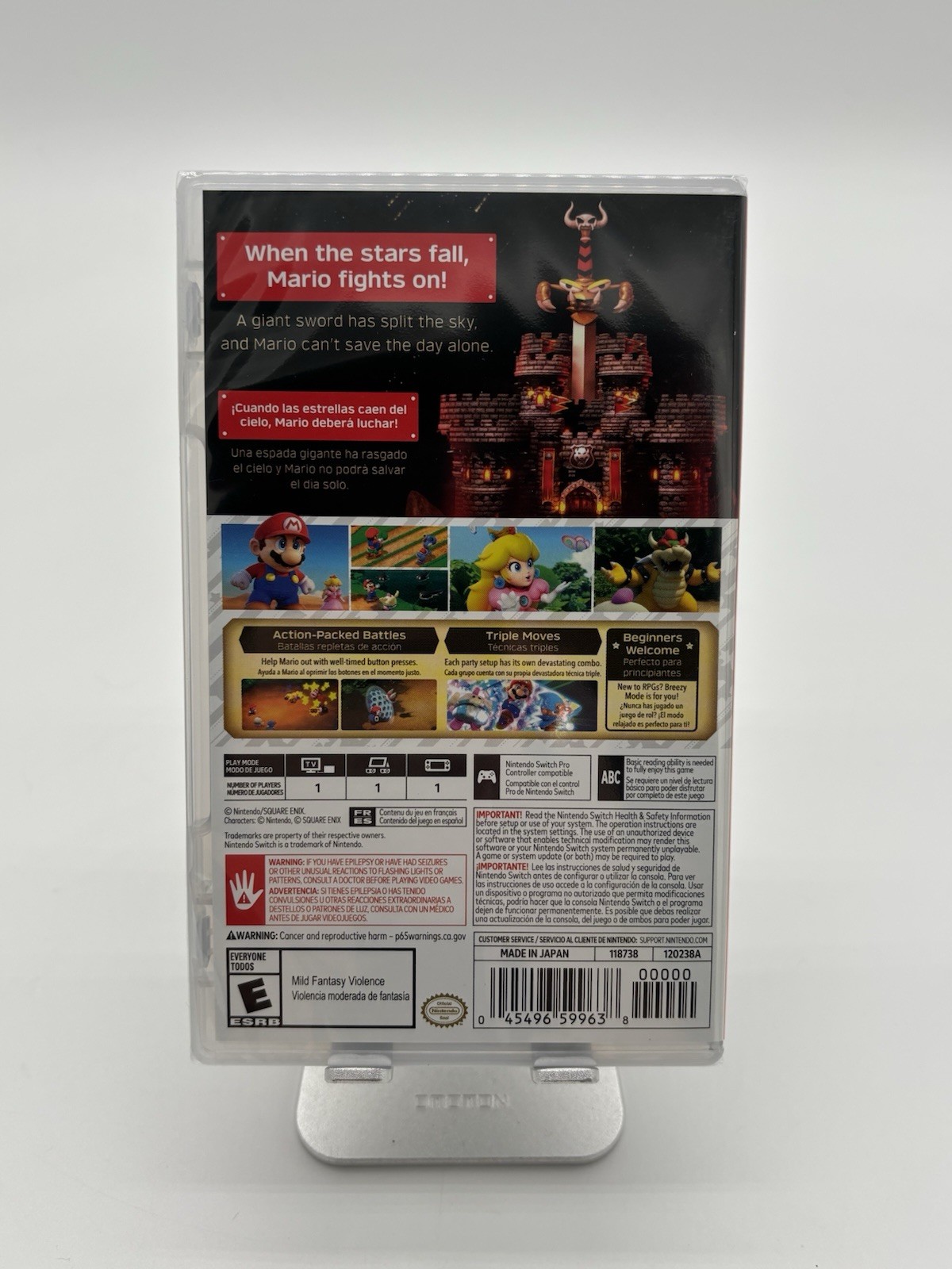 Super Mario Bros RPG – Nintendo Switch NTSC USA Version