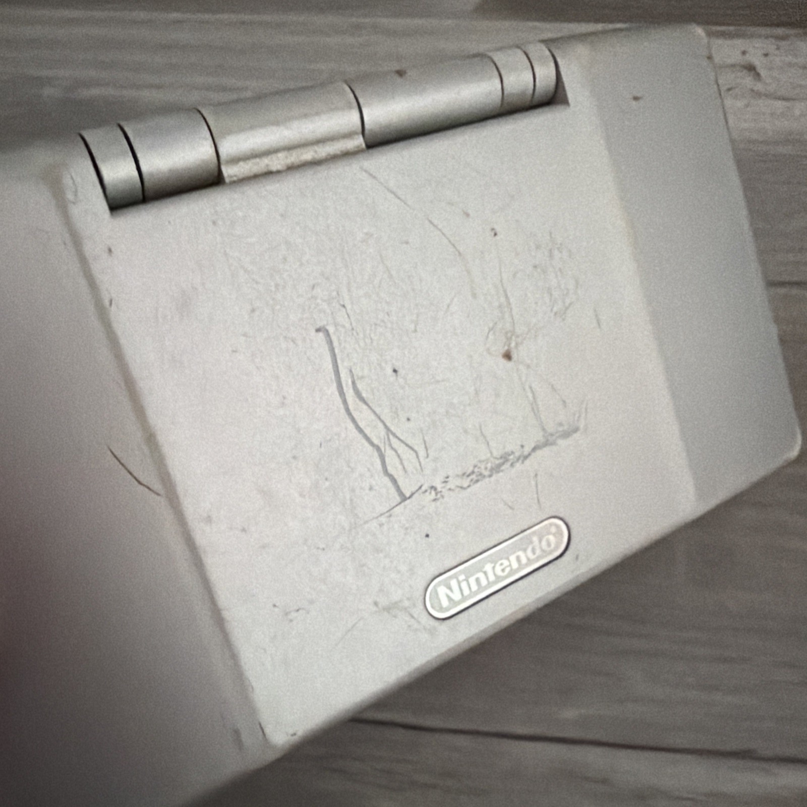 Nintendo DS Handheld System – Silver | Bundle w/charger And Game Great Screens