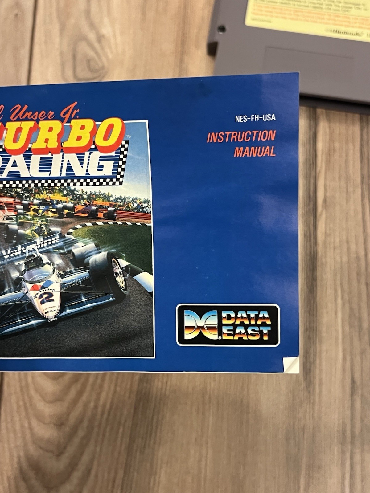 Al Unser Jr. Turbo Racing (Nintendo NES, 1990) CIB Complete Tested Works