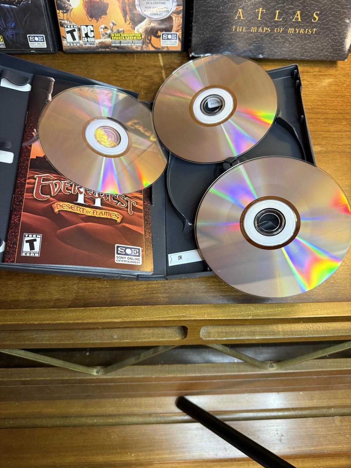 EverQuest 1 And EverQuest 2 Lot With EverQuest Atlas And EverQuest 2 Expansions