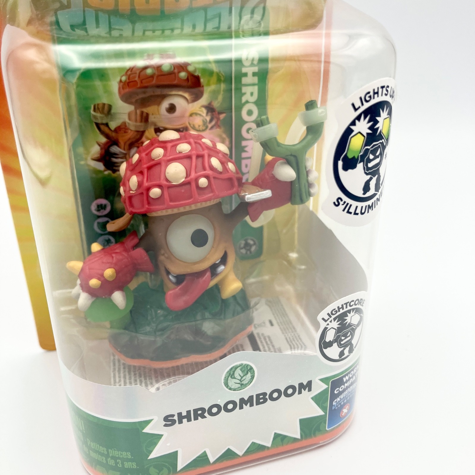 Skylanders Giants Shroomboom Lightcore Figure NIB Activision NEW SEALED