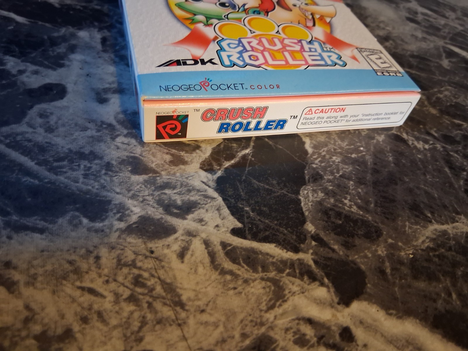 Crush Roller Neo Geo Pocket Color Complete CIB Tested Excellent Condition