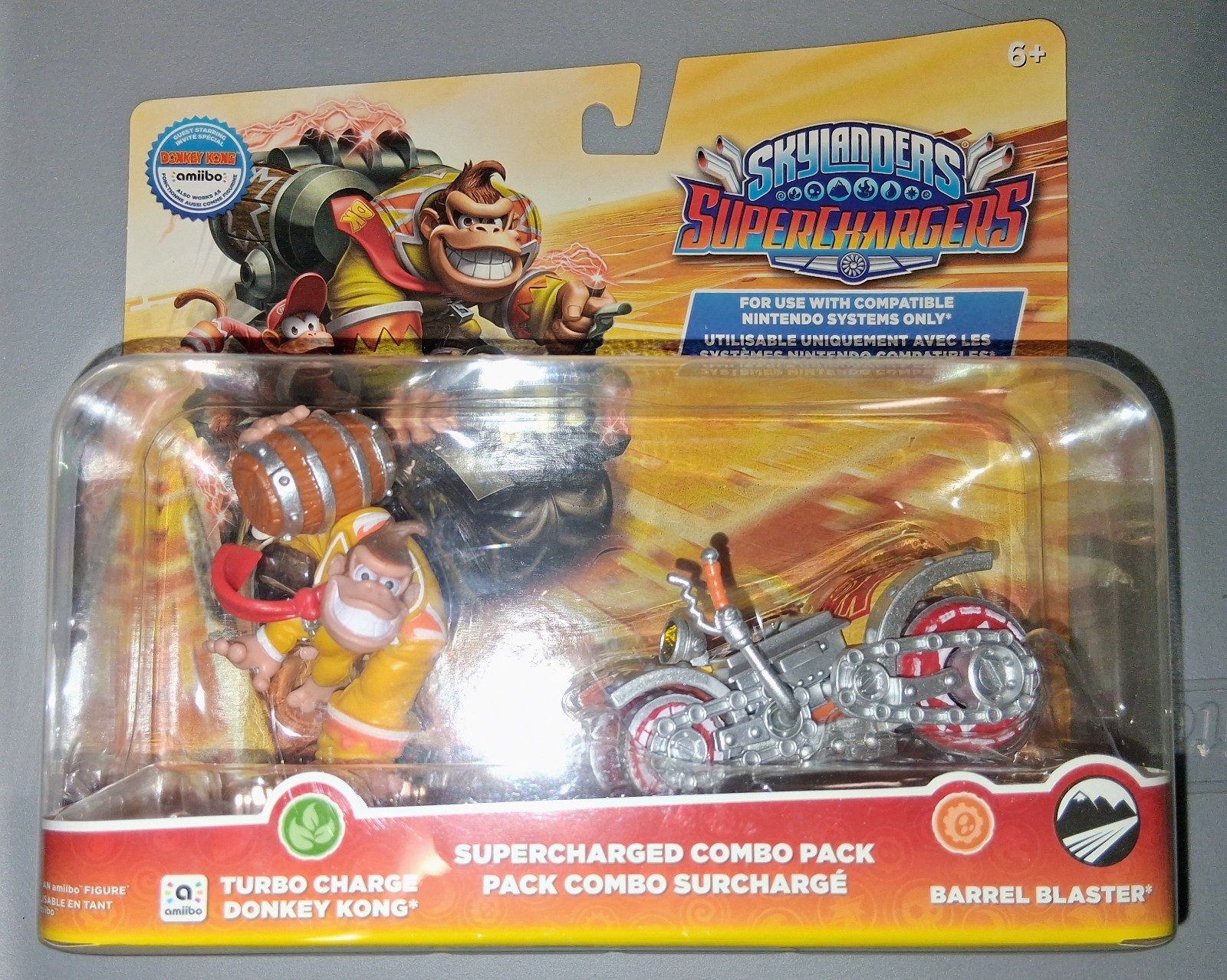 Skylanders Superchargers Hammer Slam Bowser & Turbo Charge Donkey Kong Amiibo